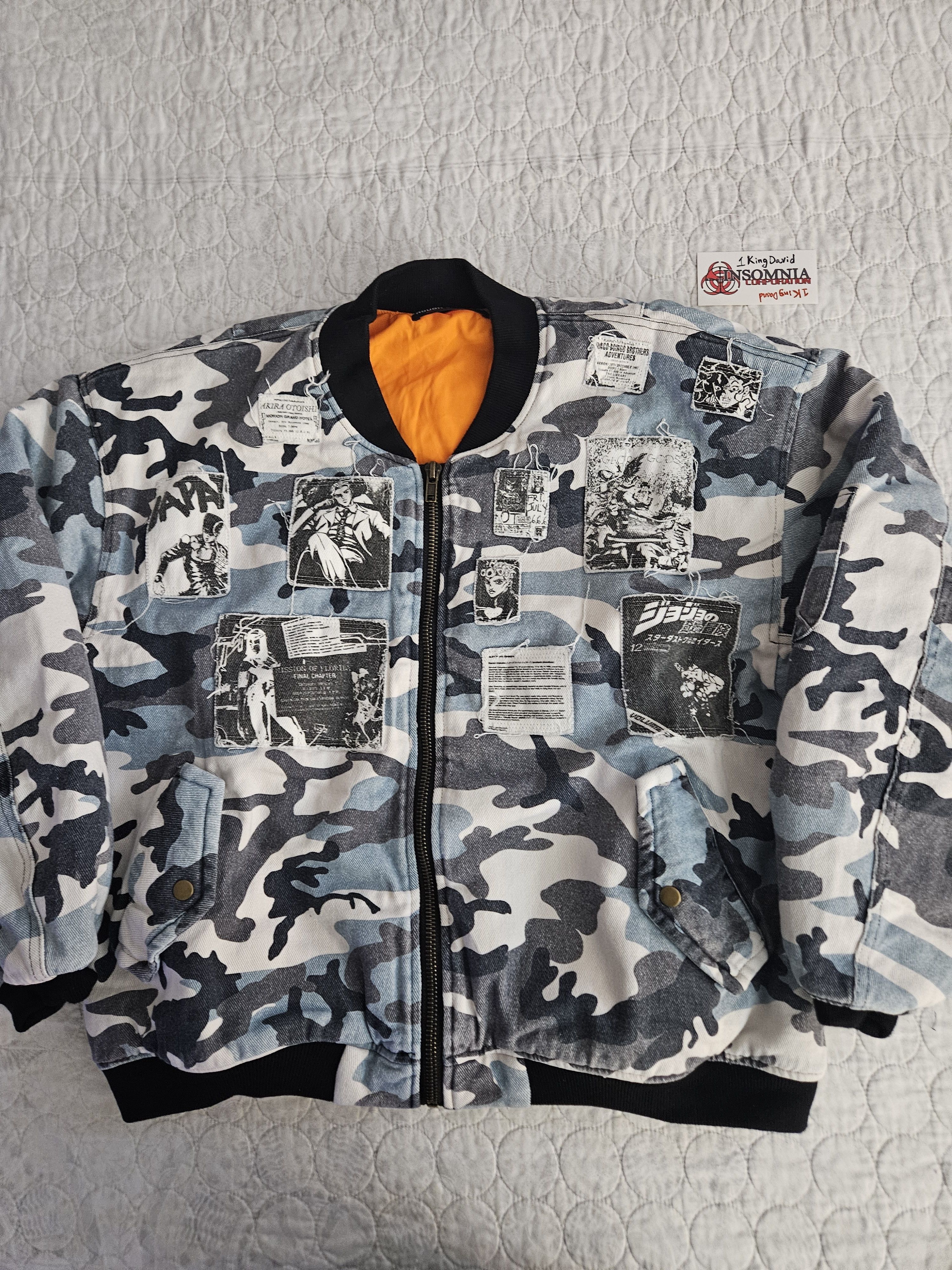 トップス ROUGH SIMMONS NEOTOKYO archive Rough Simmons Rough Simmons Archive Neo-Tokyo Bomber Jacket