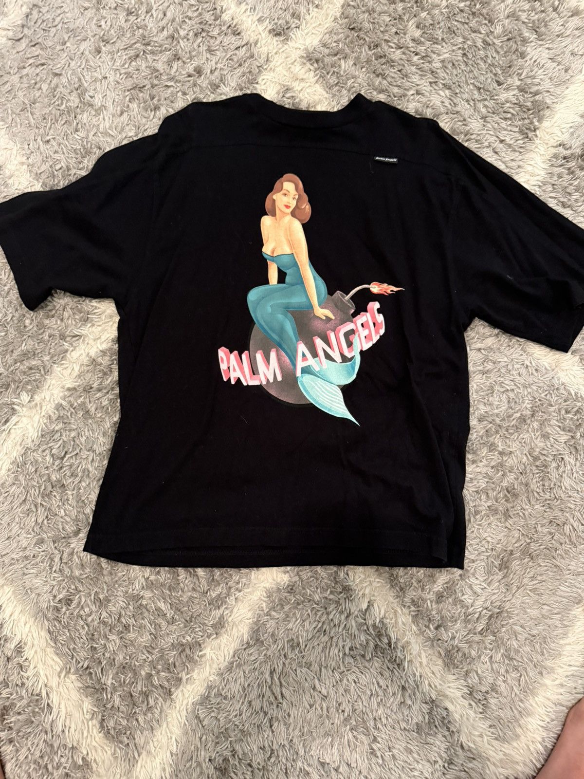 Palm Angels Palm Angels Oversized T shirt Size US S / EU 44-46 / 1 - 1 Thumbnail