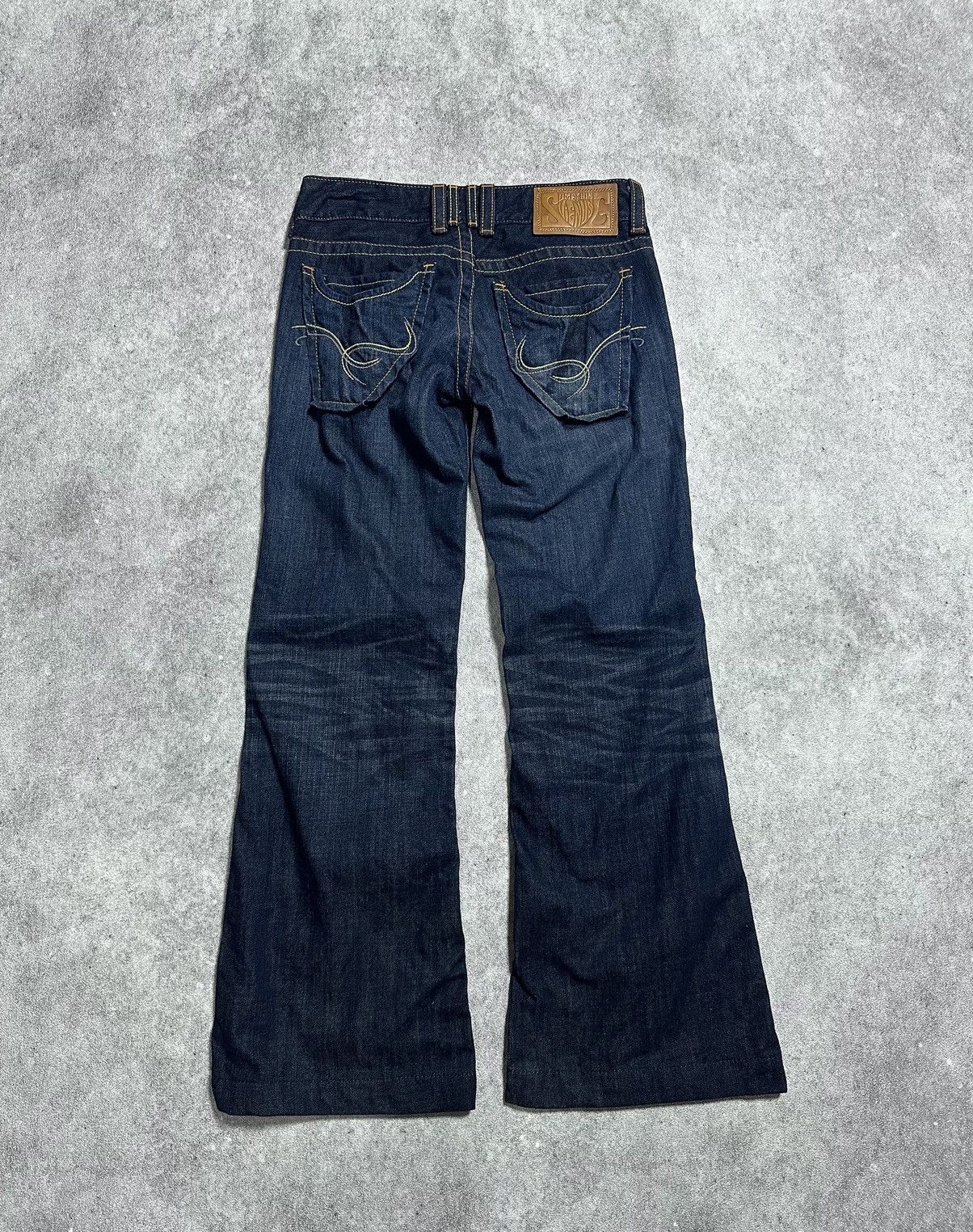 Japanese Brand Something By Edwin Flared Jeans Size US 28 / EU 44 - 2 Thumbnail