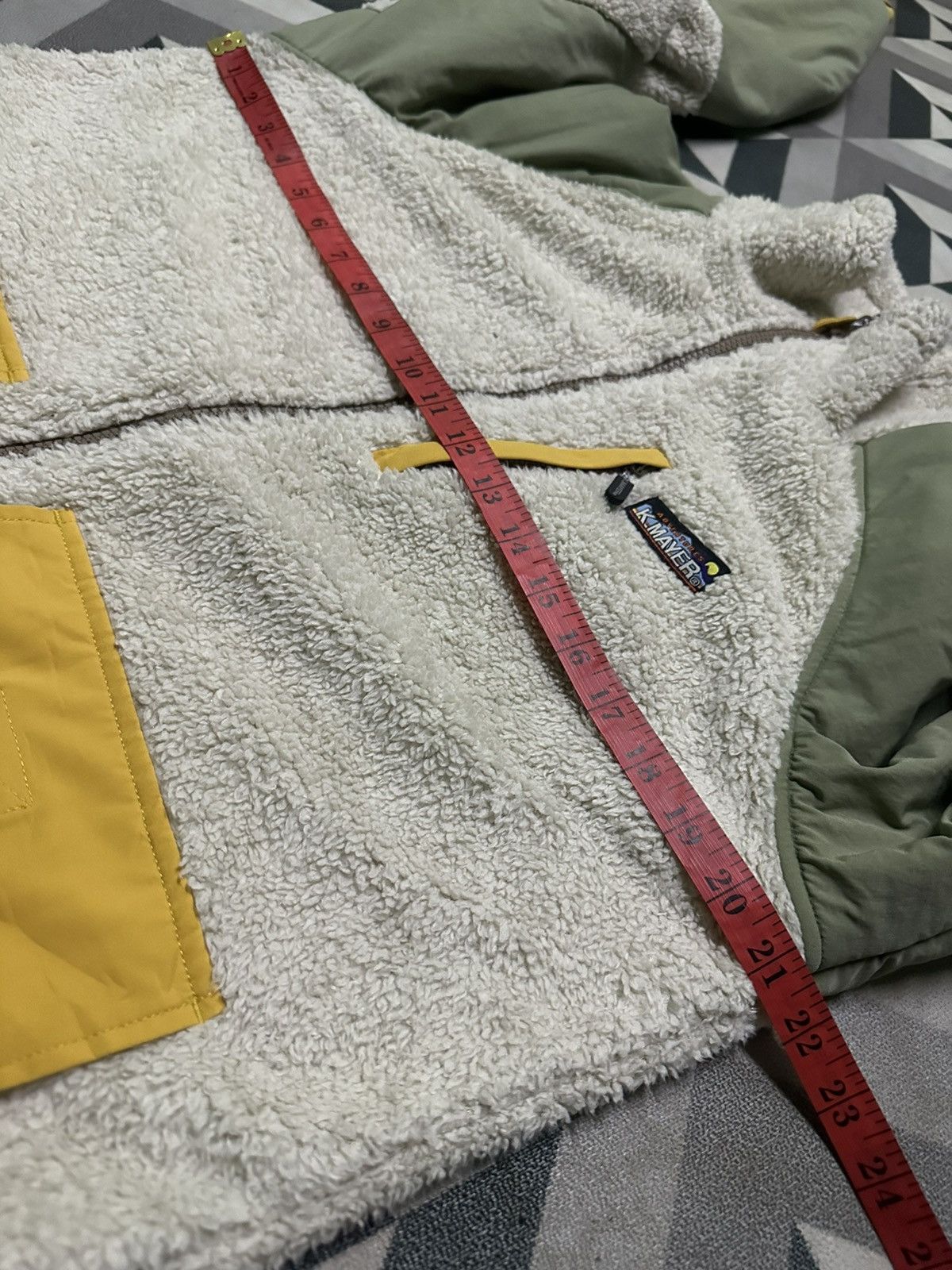 Japanese Brand Kriff mayer fleece outdoor jacket Size US L / EU 52-54 / 3 - 8 Thumbnail