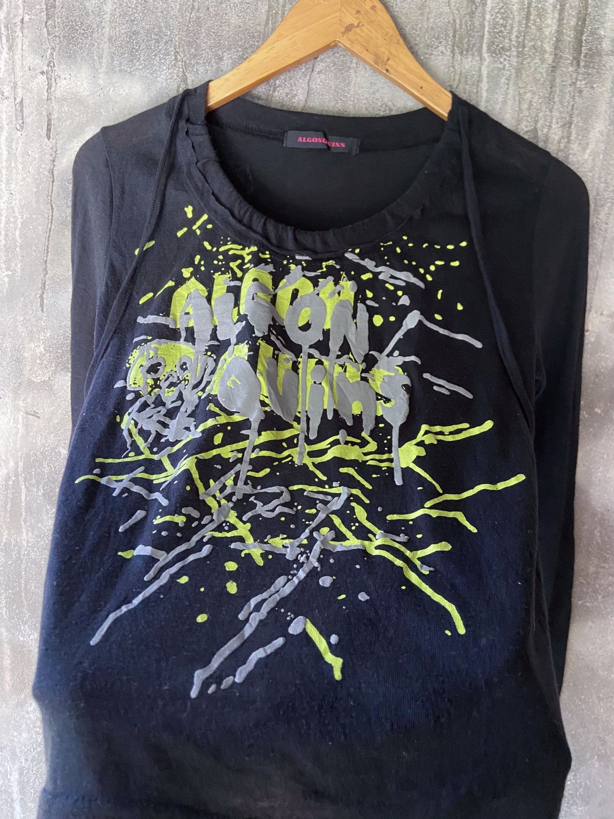 Japanese Brand ALGONQUINS ART WORK DESIGN LONG SLEEVE Size US S / EU 44-46 / 1 - 7 Thumbnail