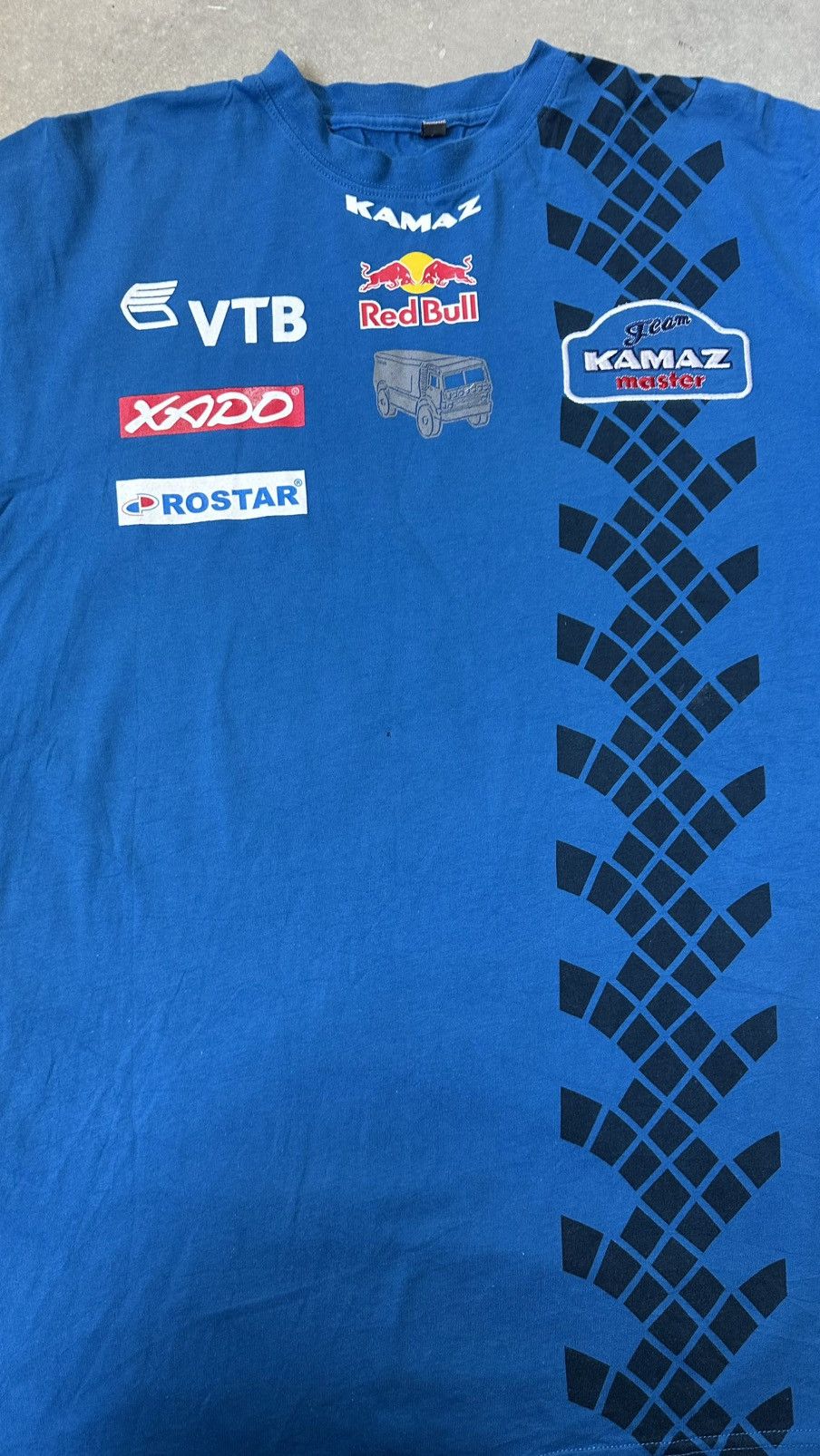 Vintage VINTAGE REDBULL X KAMAZ MASTER RACING TEE Size US L / EU 52-54 / 3 - 2 Thumbnail