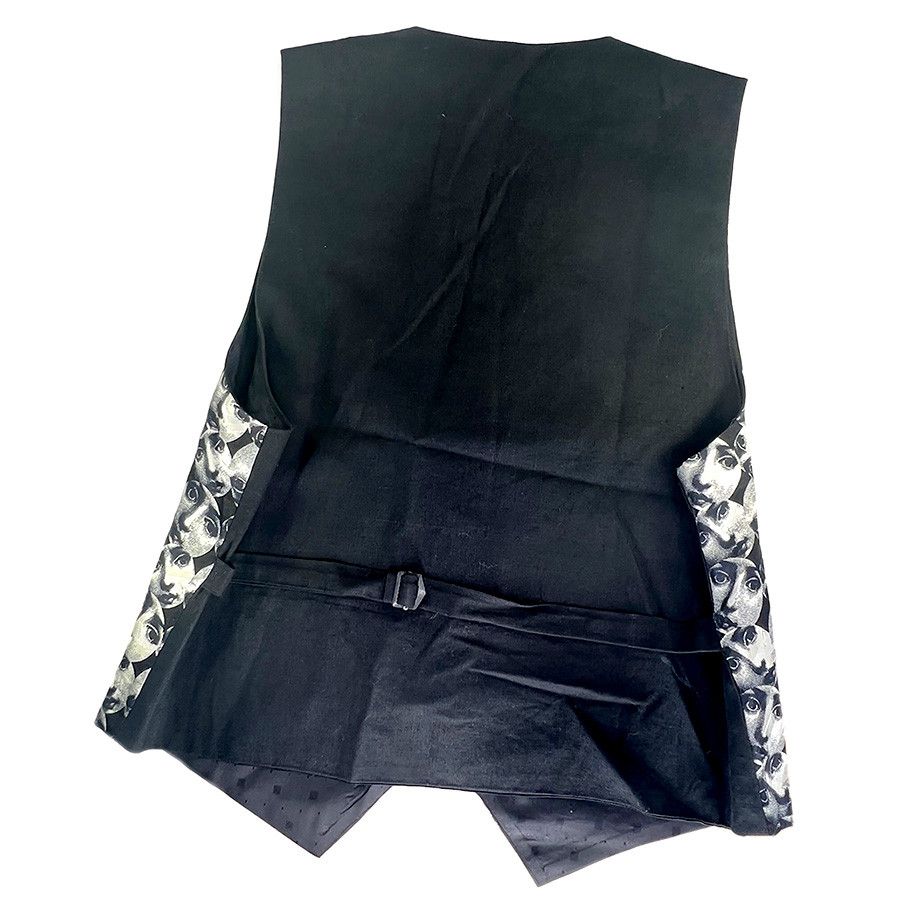 Other Streets Ltd. "Faces" Vintage Vest Size 36R - 3 Thumbnail