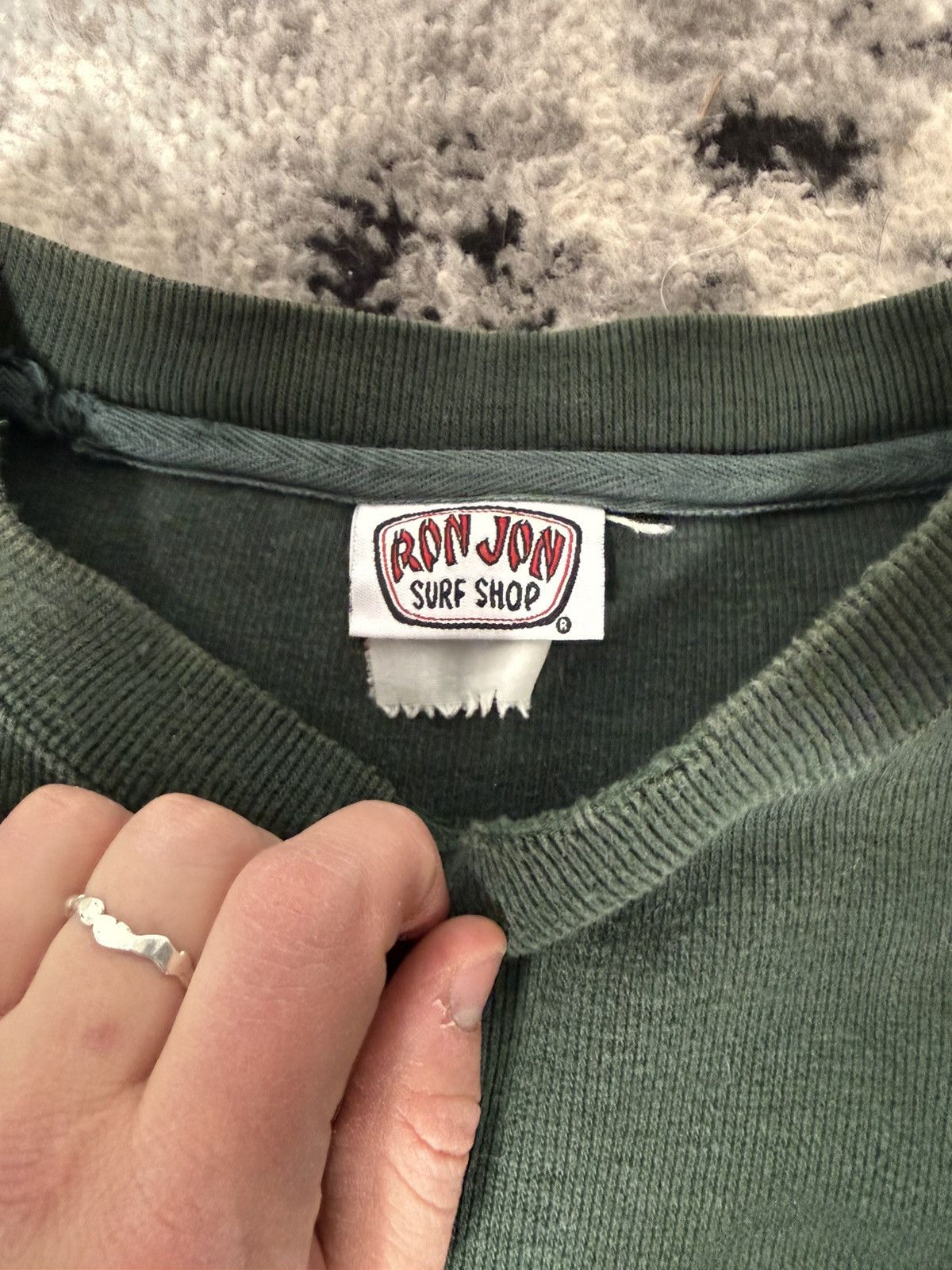 Ron Jon Surf Shop Vintage Ron Jon Surf Shop Heavy Cotton Sweatshirt Size US XL / EU 56 / 4 - 4 Thumbnail