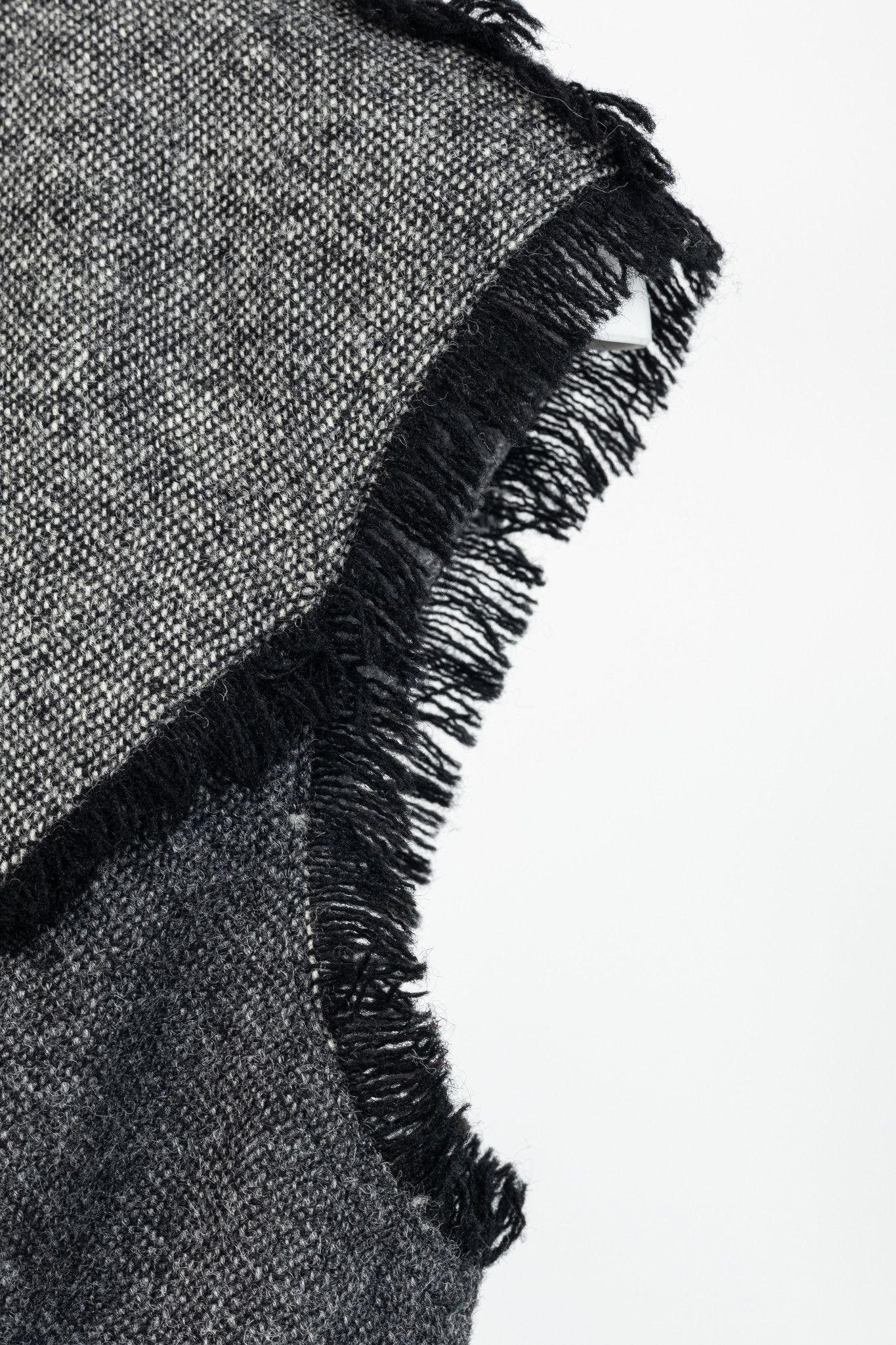 Thom Browne Thom Browne AW/14 Donegal Wool Fringe-Trim Zip-Front Dress Size S / US 4 / IT 40 - 6 Thumbnail