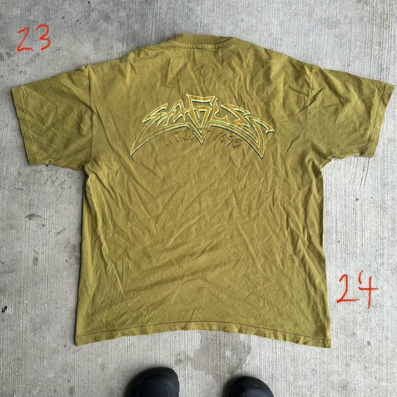 Band Tees × Giant × Vintage Vintage 90s Eagles Rock Band Single Stitch T Shirt Size US L / EU 52-54 / 3 - 5 Thumbnail