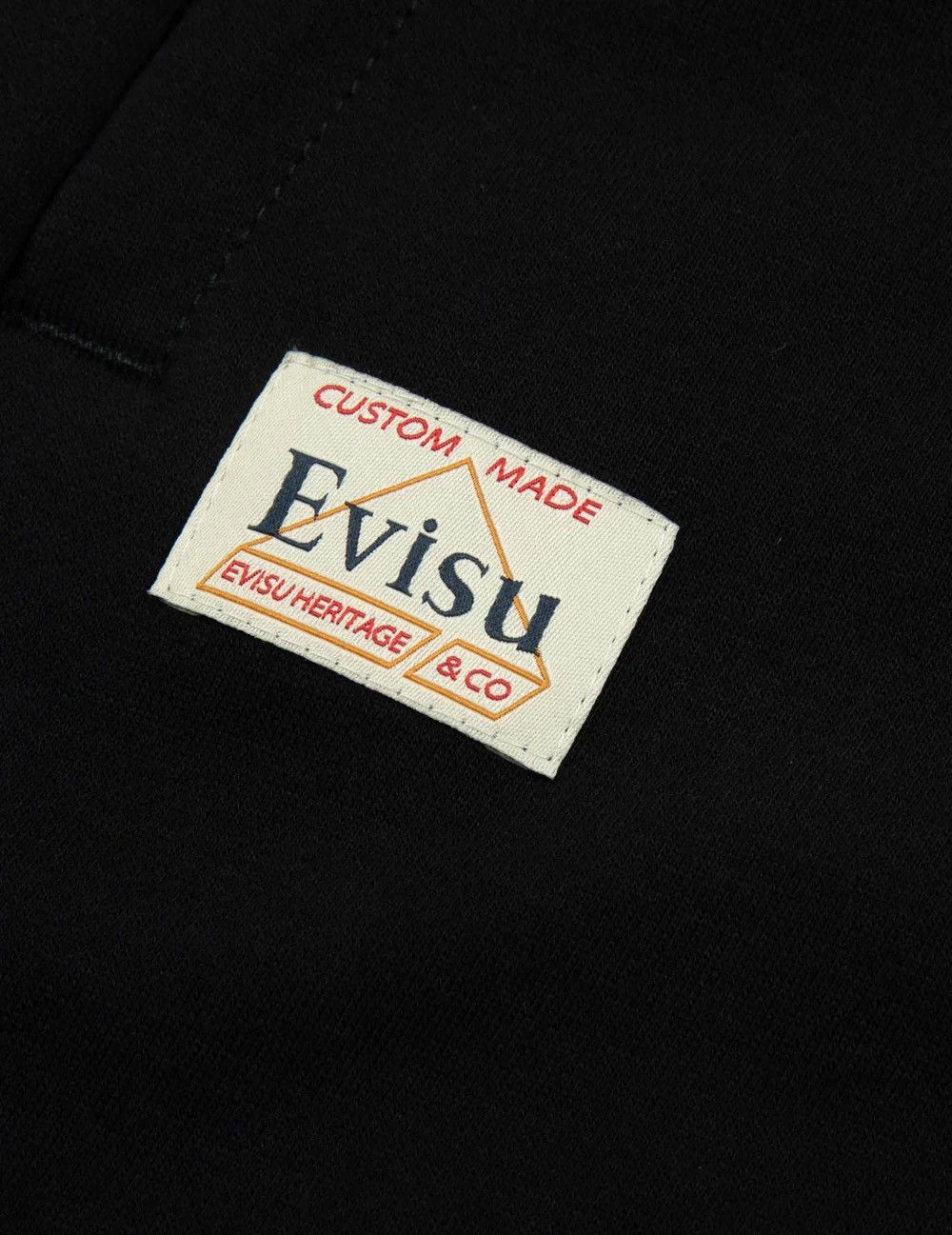 Evisu × Japanese Brand Evisu Lucky cat taiko daruma Daicock print sweat shorts M Size US 32 / EU 48 - 7 Thumbnail