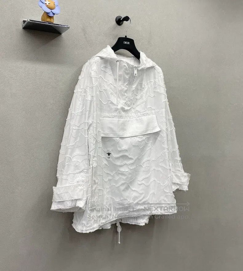 Dior Dior White windbreaker jacket Size XS / US 0-2 / IT 36-38 - 3 Thumbnail