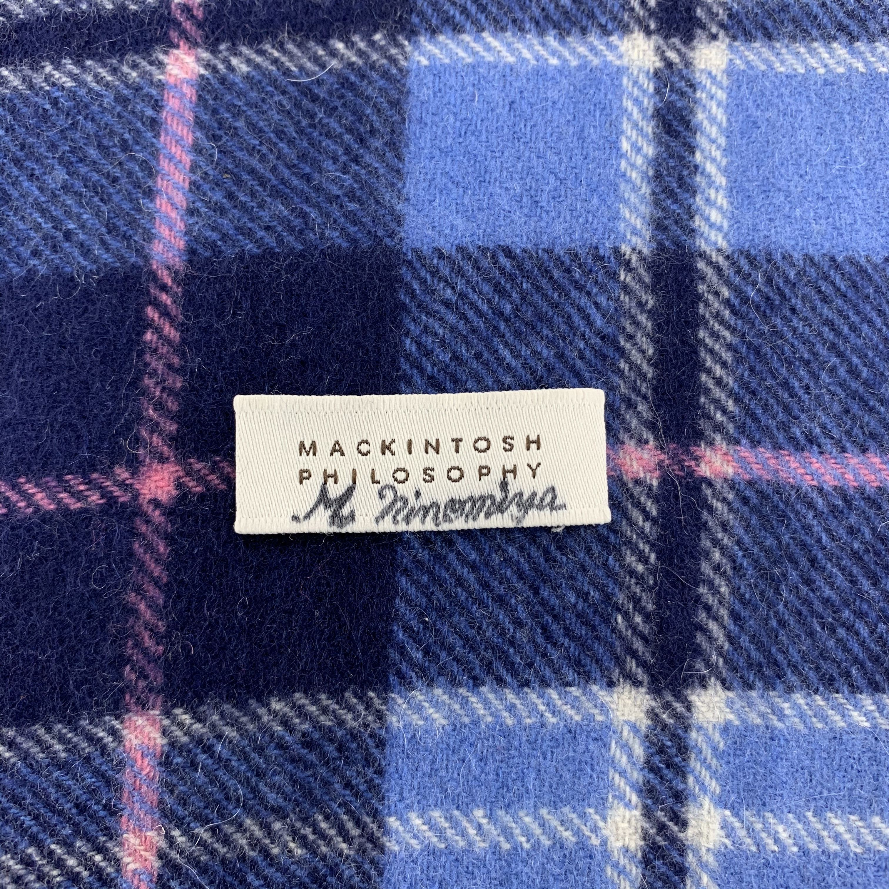 Mackintosh Mackintosh Philosophy Scarf Wool Muffler Neck Wrap BL5037 Size ONE SIZE - 3 Thumbnail