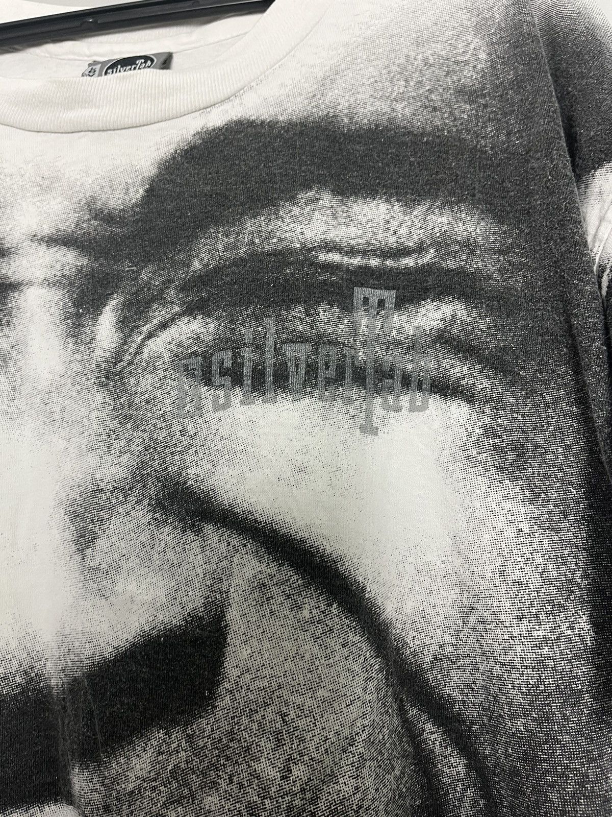 Levi's × Vintage Vintage Levi's silver tab AOP big face fullprint tshirt y2k Size US XL / EU 56 / 4 - 6 Thumbnail
