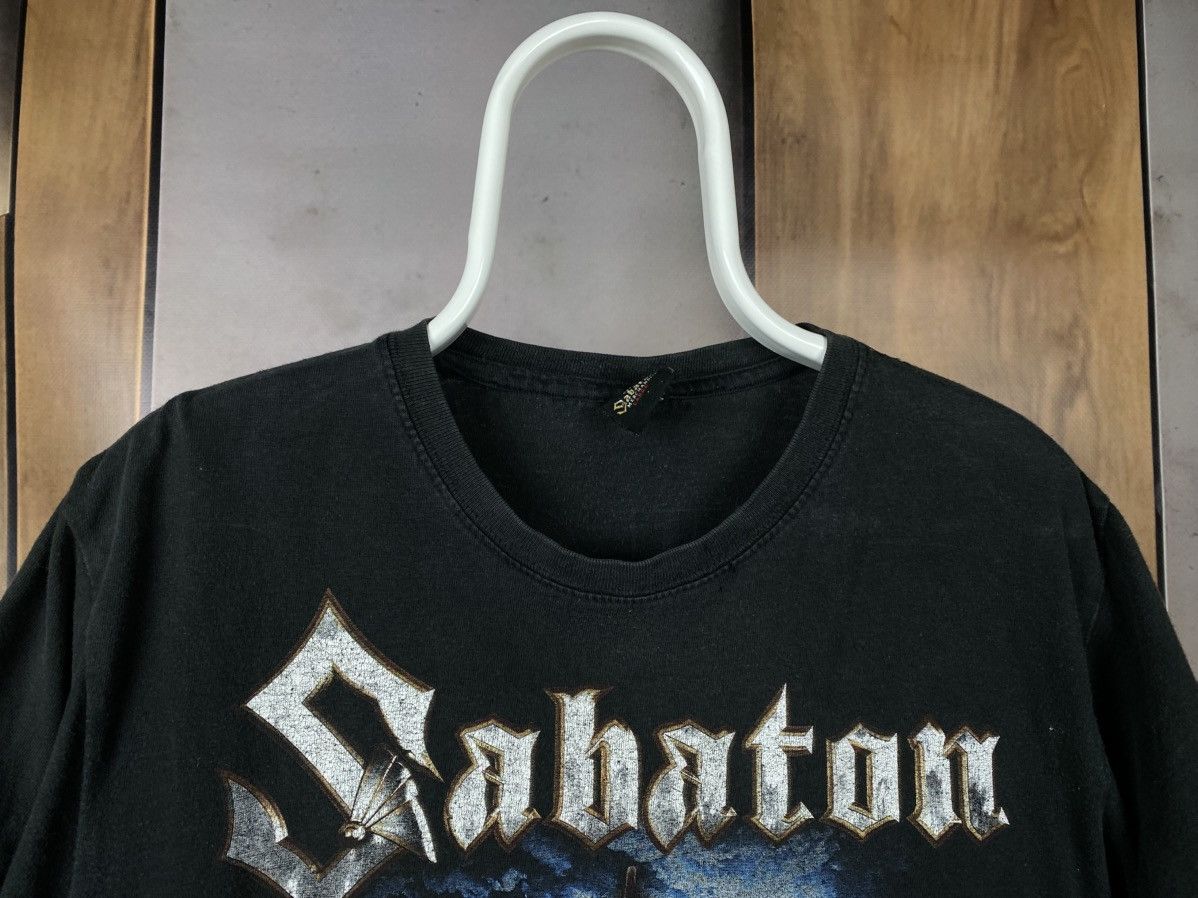 Band Tees 🎸Vintage 00s T-Shirt Sabaton To Hell And Back Rock Band Tee🎸 Size US L / EU 52-54 / 3 - 6 Thumbnail