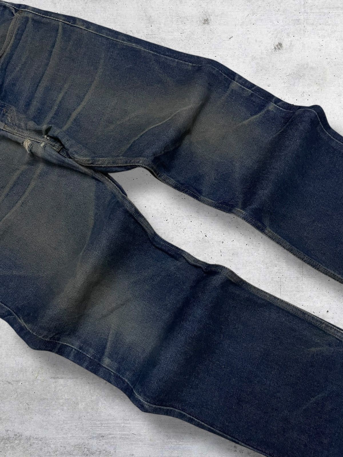 Levi's Vintage Clothing VINTAGE LEVIS 505 DESIGNER REGULAR FIT INDIGO WASHED DENIM Size US 35 - 6 Thumbnail