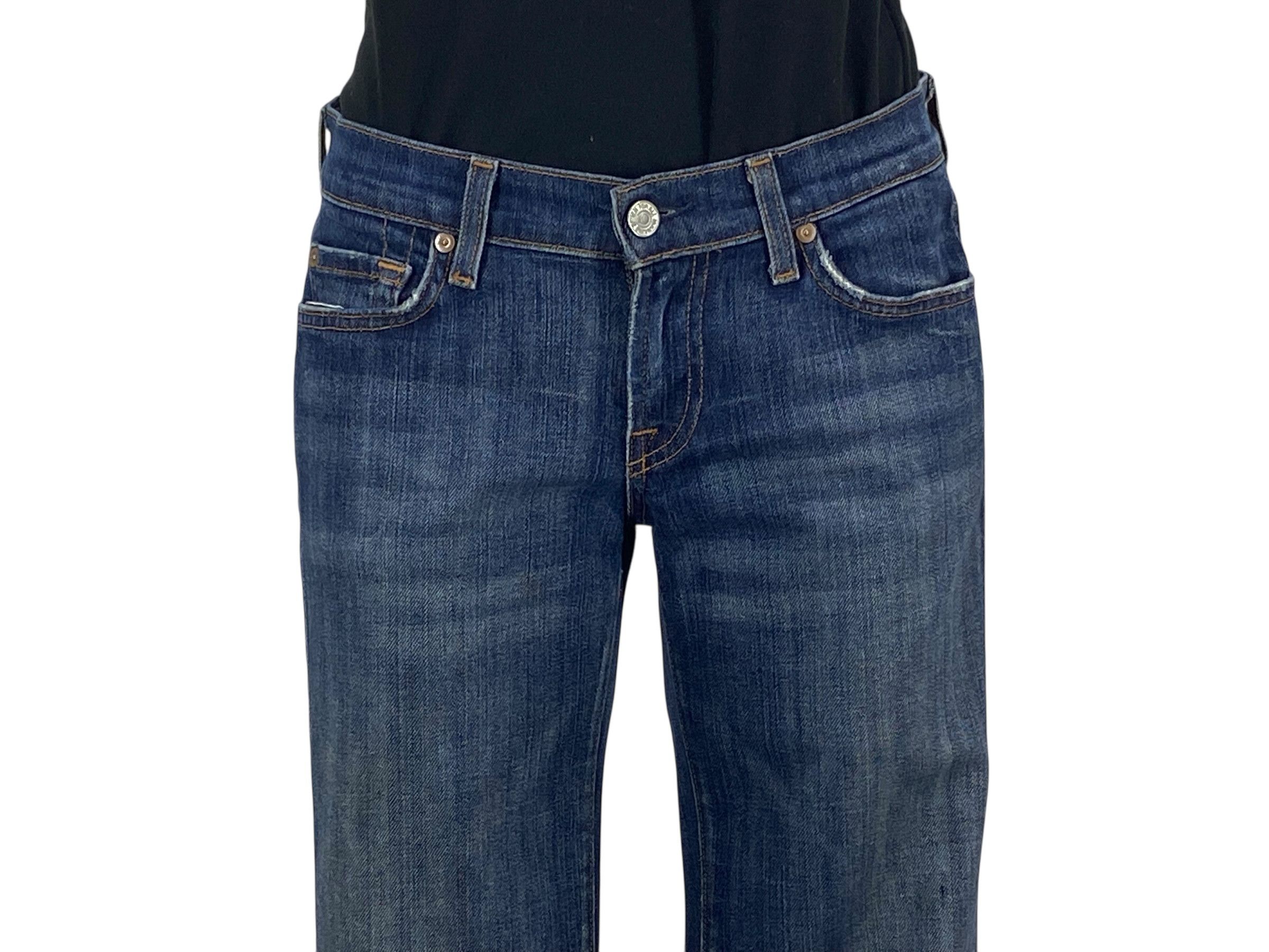 7 For All Mankind × Japanese Brand 7 for all mankind Flare Jeans Bootcut Jeans Size US 26 / EU 42 - 3 Thumbnail