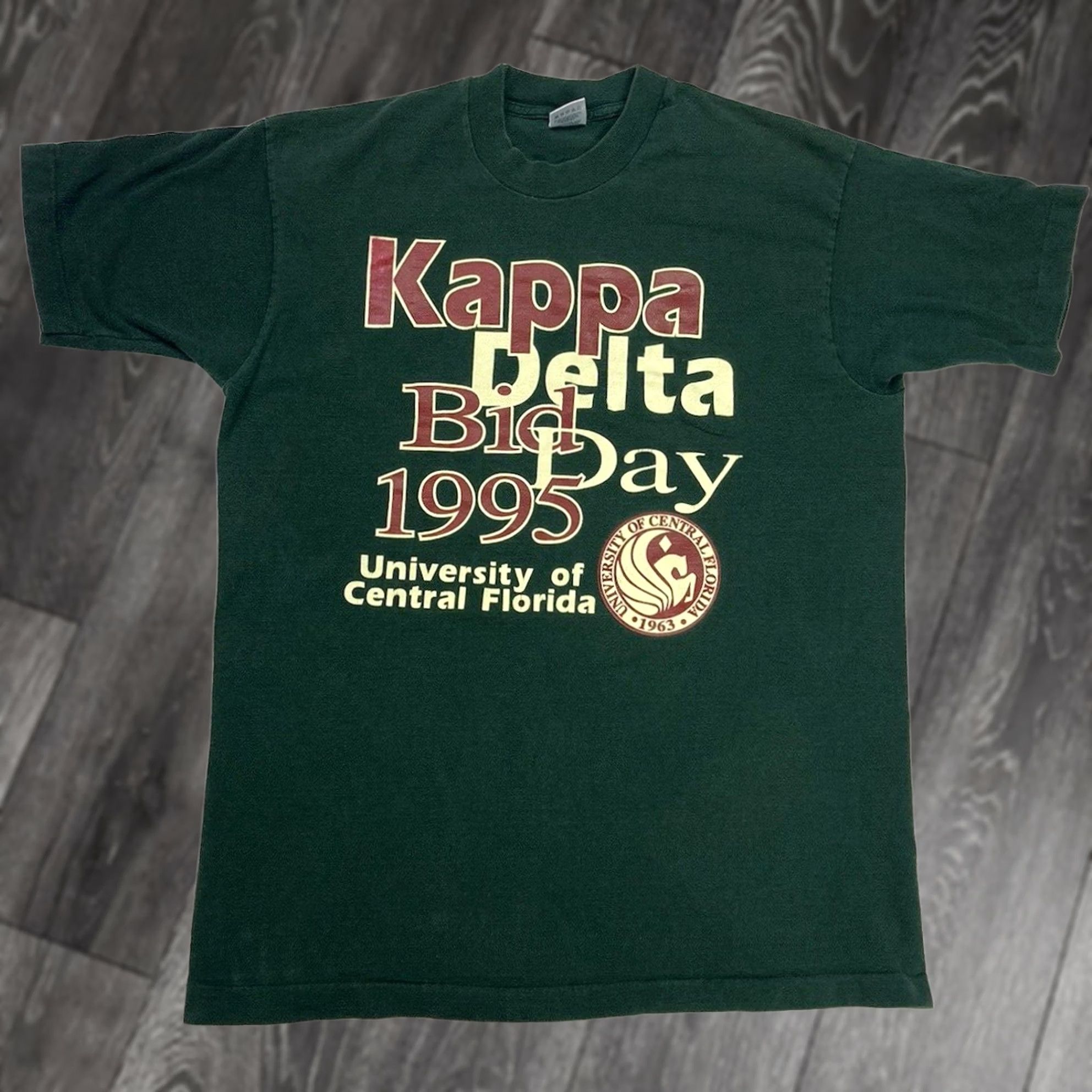 Hanes VTG University Of Central Florida 1995 Kappa T-shirt Men Large 90s Single Stitch Size US L / EU 52-54 / 3 - 1 Thumbnail