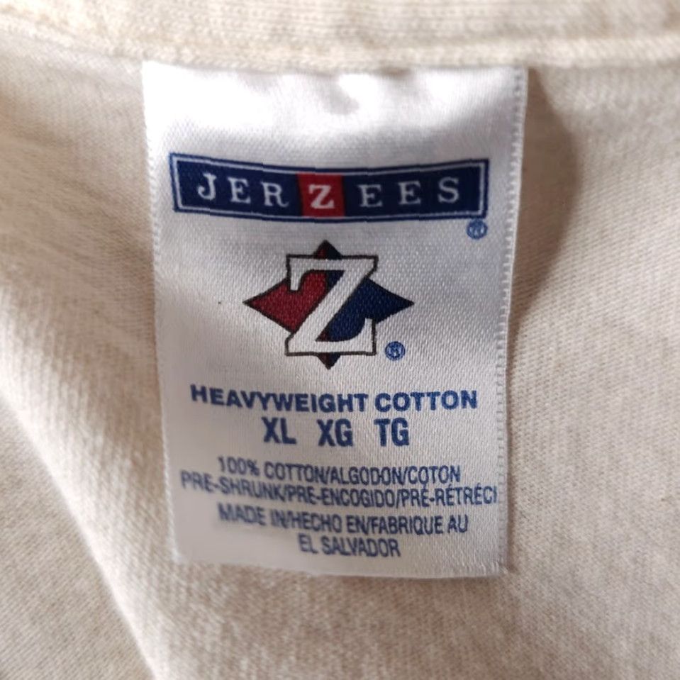 Jerzees VINTAGE Palms Casino T Shirt Mens Size Large Cream Y2K Las Vegas Destination Size US L / EU 52-54 / 3 - 5 Thumbnail