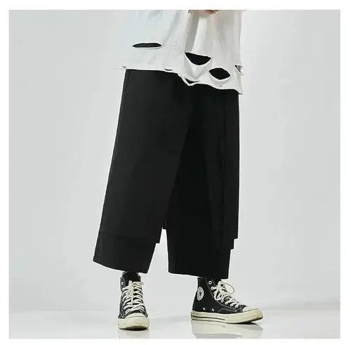 Designer × Japanese Brand Japanese style loose cropped trousers Size US 30 / EU 46 - 4 Thumbnail