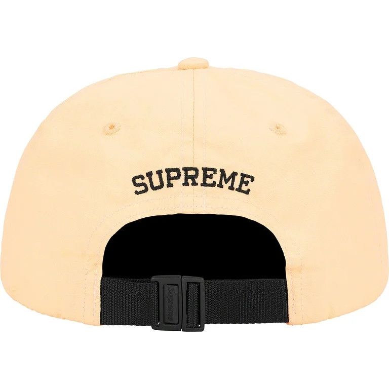 Supreme Supreme Small Box Coated Linen 6-Panel 'Natural' Size ONE SIZE - 2 Thumbnail