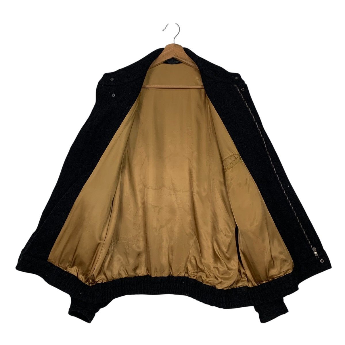 Japanese Brand Pierre Bonie Bomber Wool Jacket Size US L / EU 52-54 / 3 - 11 Thumbnail