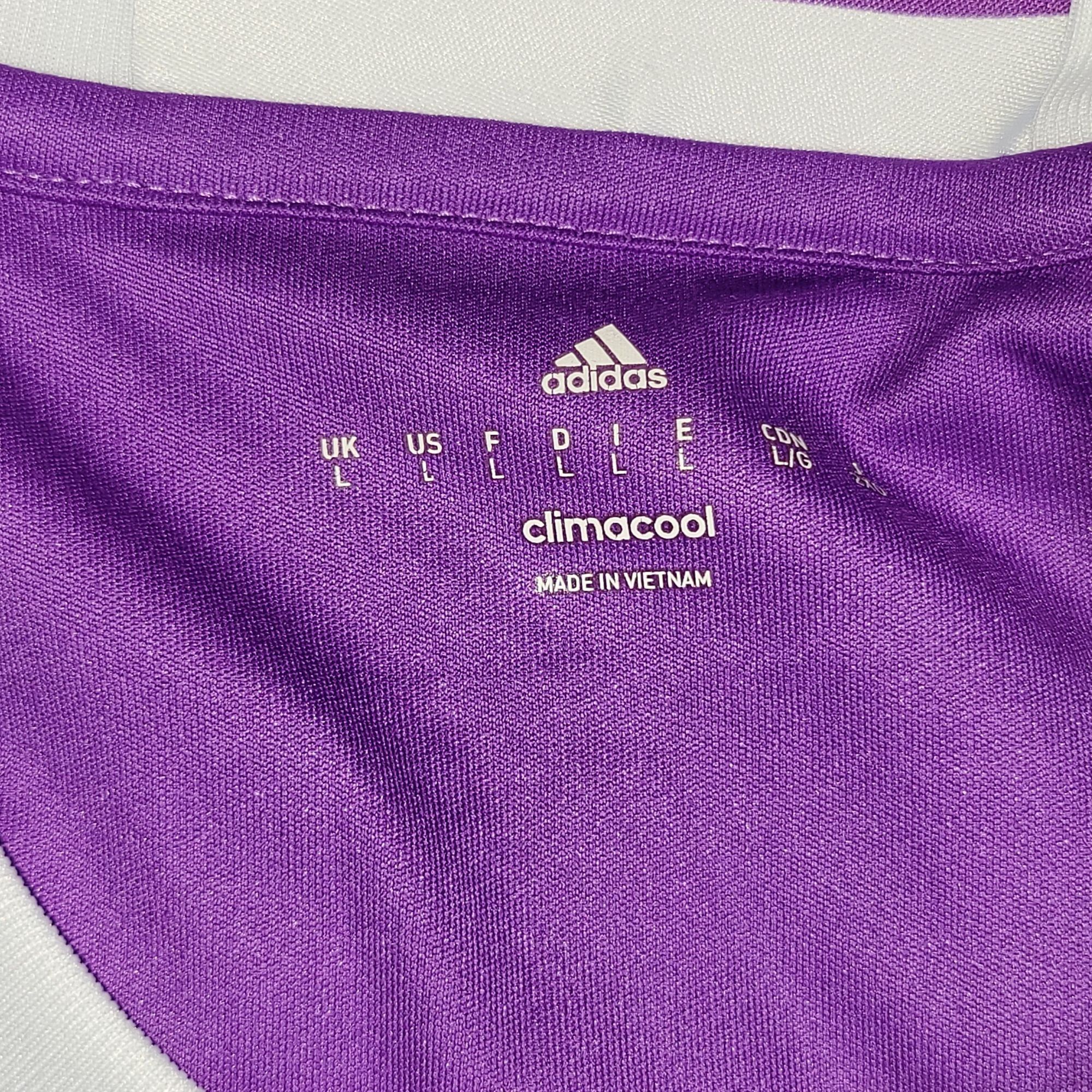 Adidas Ronaldo Real Madrid 2016 2017 Away Long Sleeve Soccer Jersey Size US L / EU 52-54 / 3 - 6 Thumbnail
