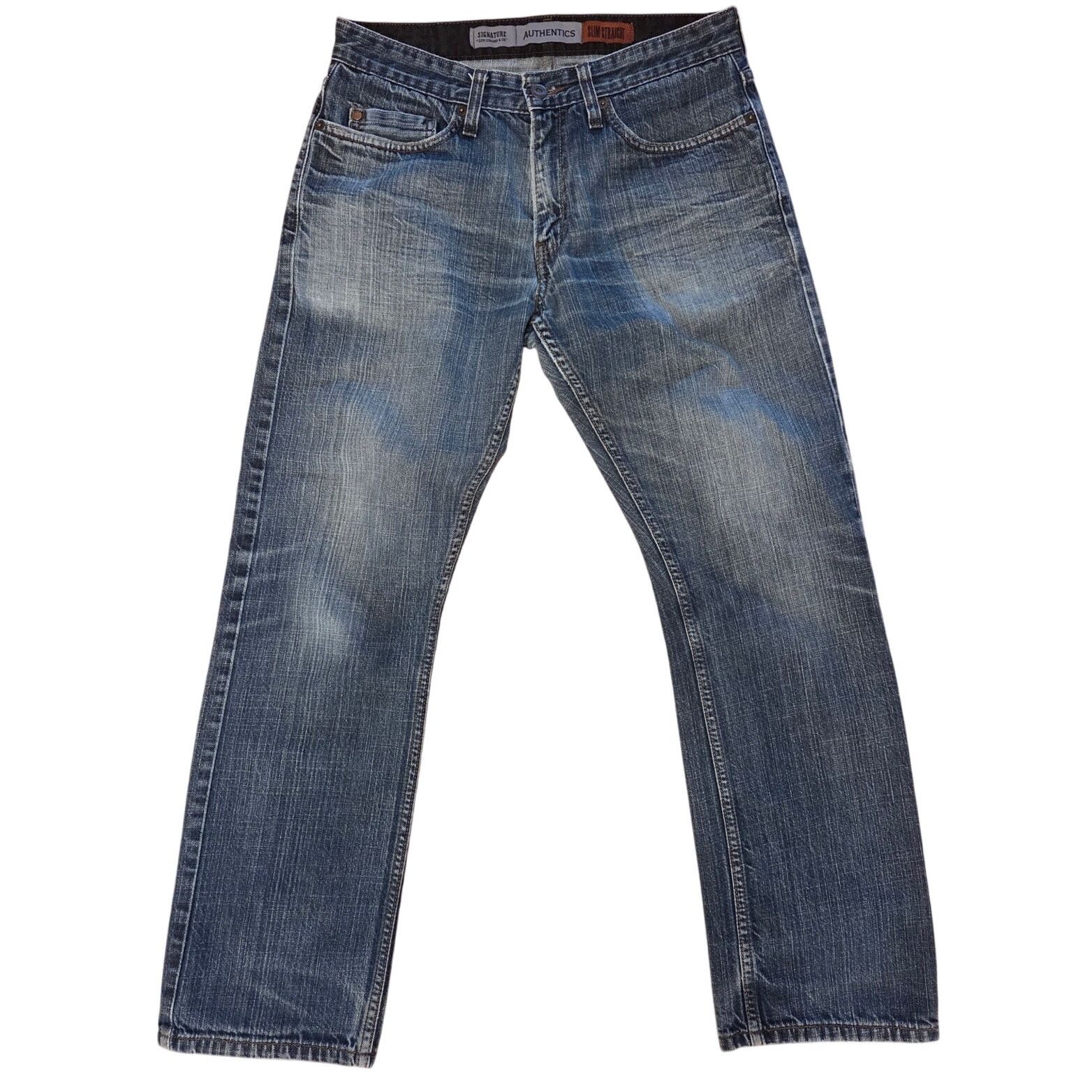 Levi's Levi's Signature Authentics Slim Straight Jeans - 32x30 Size 32" / US 10 / IT 46 - 1 Thumbnail