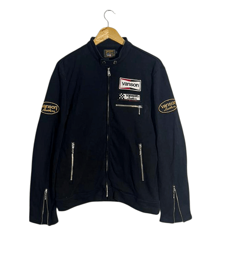 Vanson Leathers VANSON LEATHERS RIDING EMBROIDERY JACKET Size US L / EU 52-54 / 3 - 2 Thumbnail