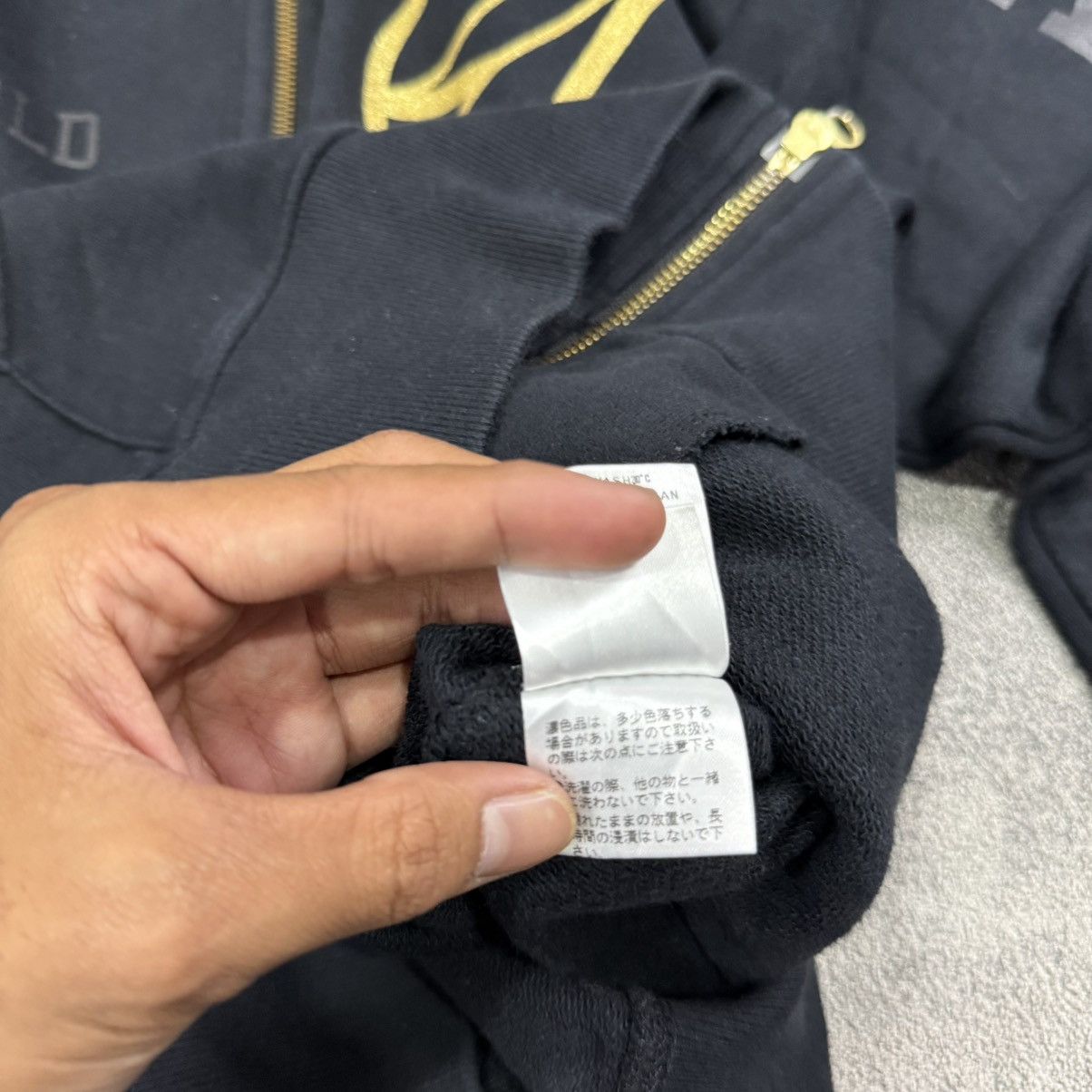 Japanese Brand 24 karats stay gold fullzip hooded black Size US L / EU 52-54 / 3 - 10 Thumbnail