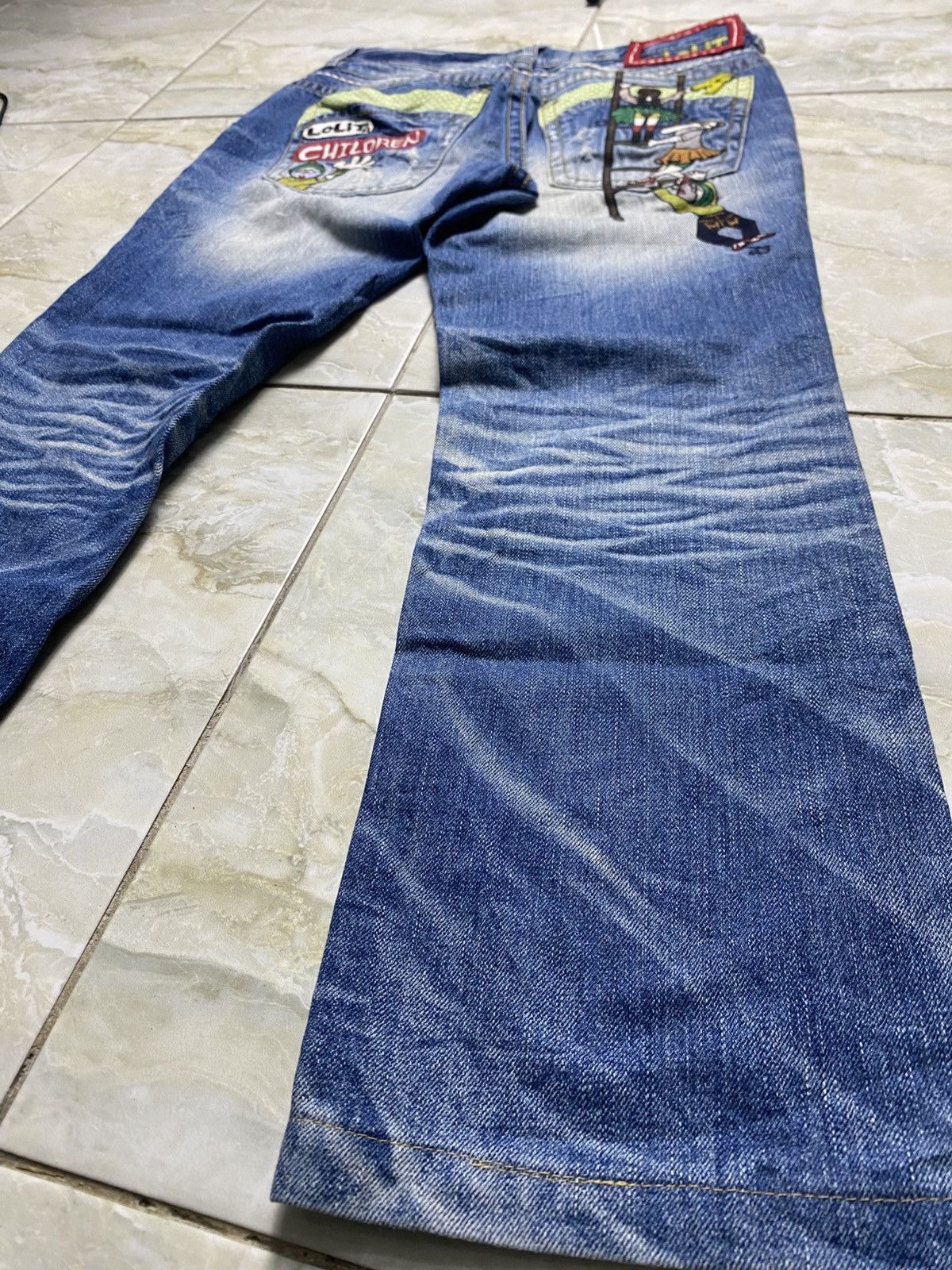 Japanese Brand Rare Lolita Children Distressed Jeans Size US 28 / EU 44 - 25 Thumbnail