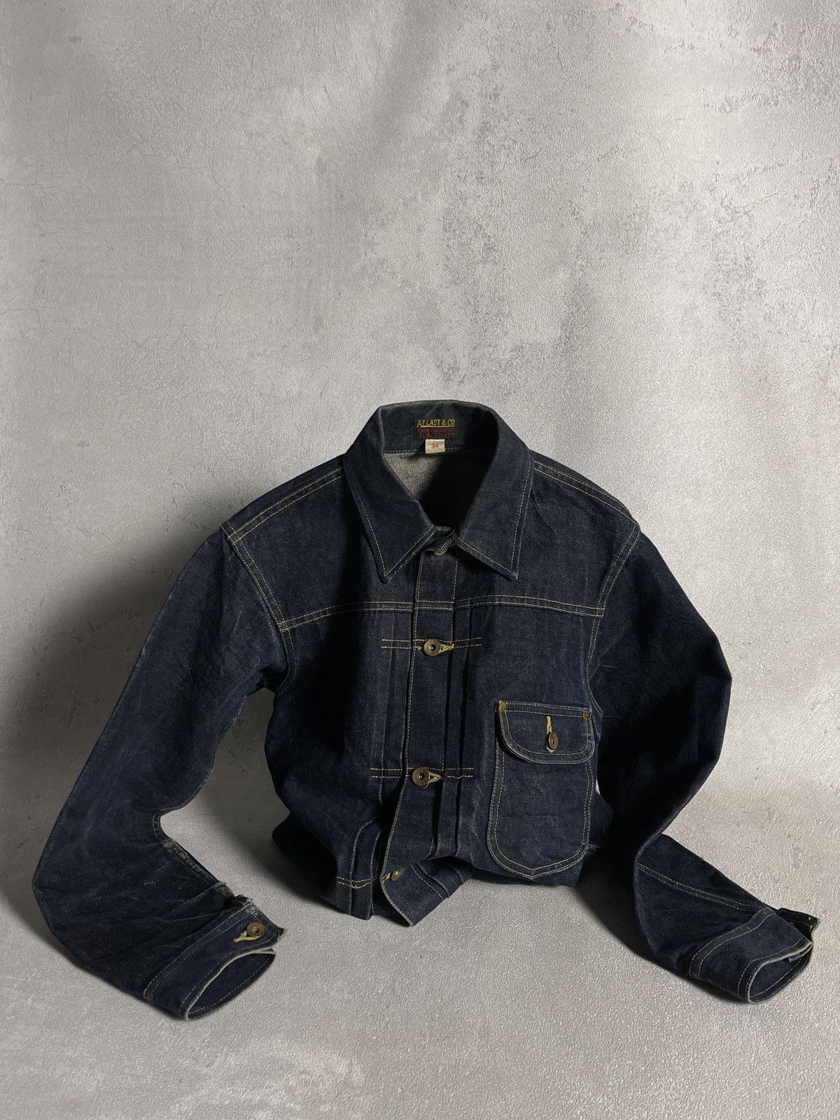 At Last & Co At Last & Co. Lot 147J Type I Denim Jacket Size US S / EU 44-46 / 1 - 15 Thumbnail