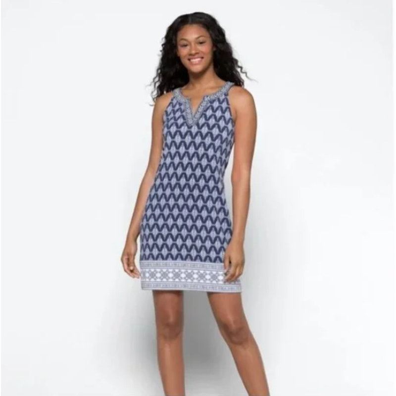 Other Alhambra Embroidered Trim Knit Dress - Stitch Fix Size XS / US 0-2 / IT 36-38 - 2 Thumbnail