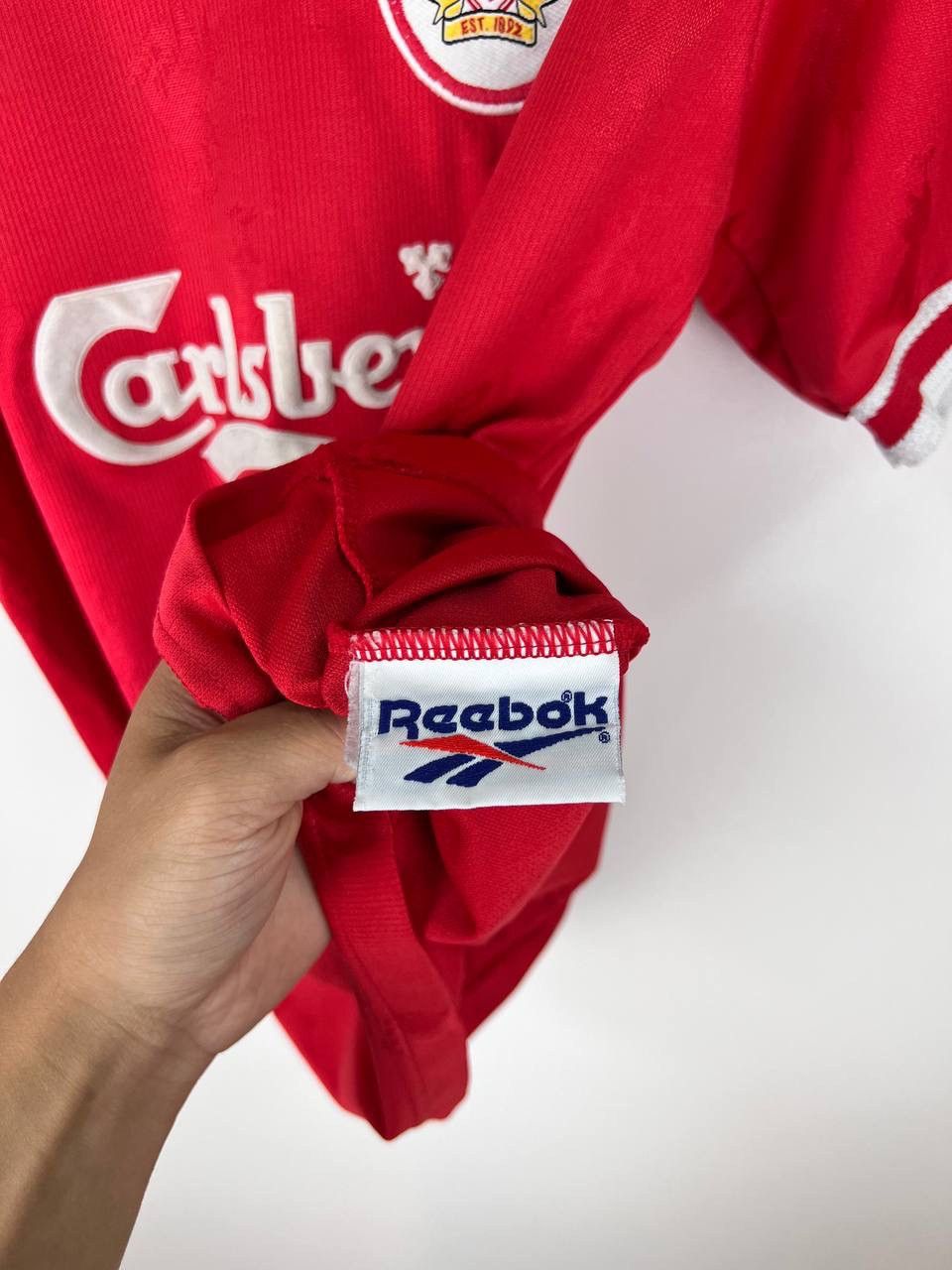 Reebok × Vintage Liverpool Reebok 1996 jersey t-shirts size 30/32 XS Size US XS / EU 42 / 0 - 4 Thumbnail