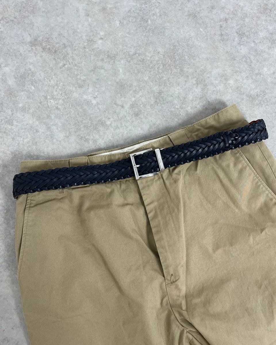 Prada Prada Reversible Navy & Orange Woven Premium Leather Belt Size ONE SIZE - 2 Thumbnail