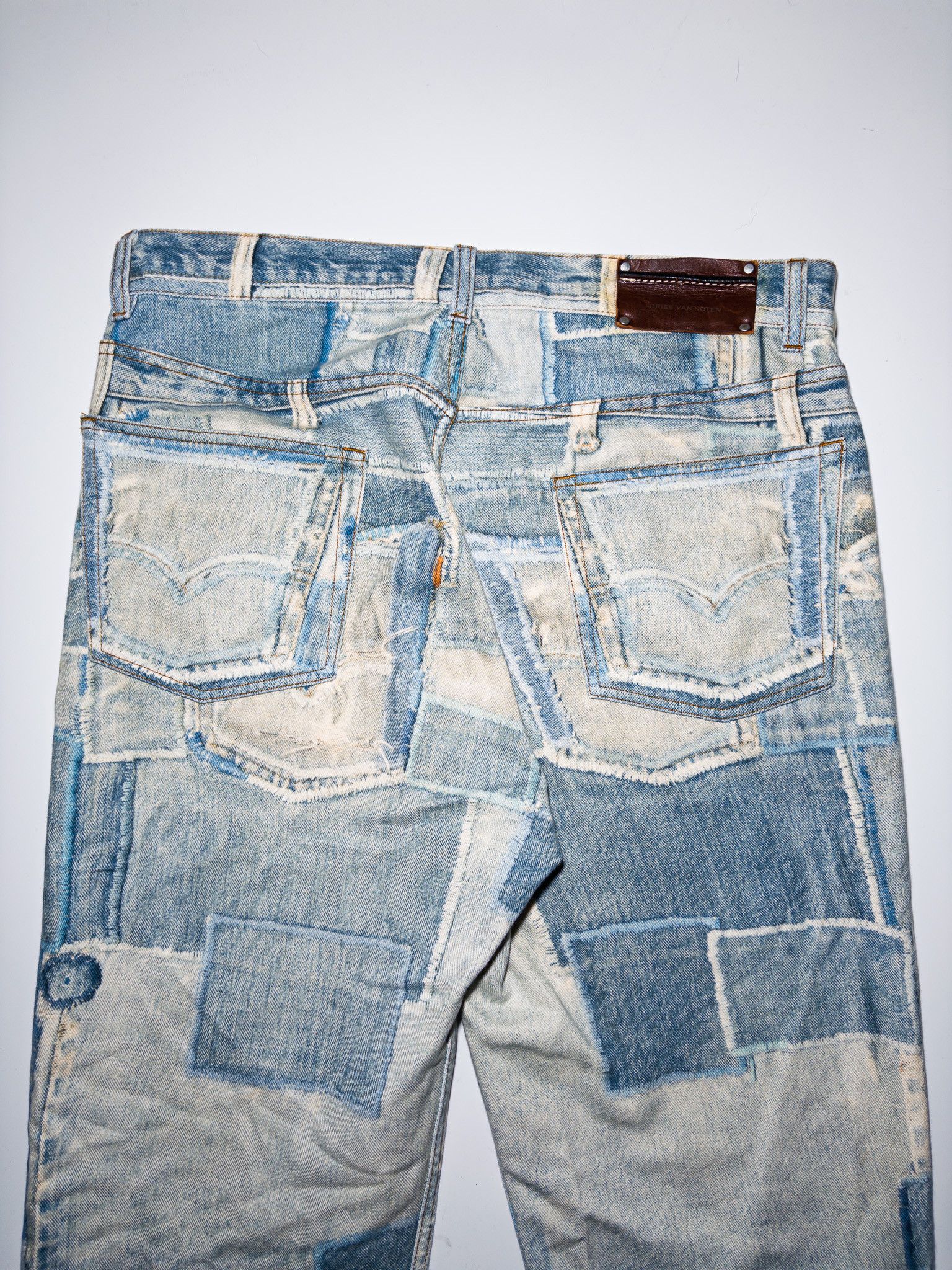 Dries Van Noten Dries Van Noten SS17 Runway Patchwork Jean Size US 32 / EU 48 - 4 Thumbnail