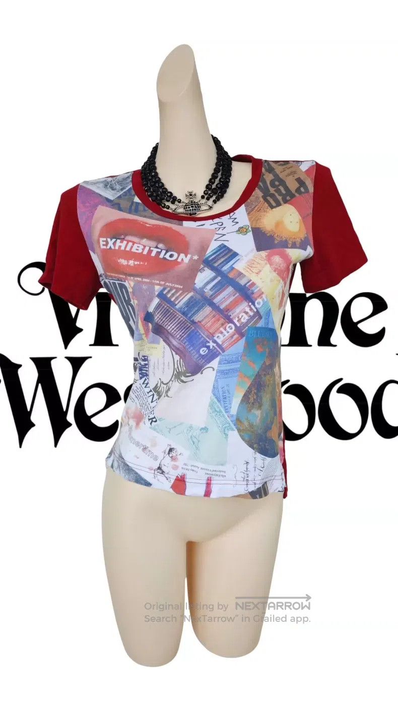 Vivienne Westwood Vivienne Westwood Printed Patchwork Short Sleeve Size M / US 6-8 / IT 42-44 - 1 Thumbnail