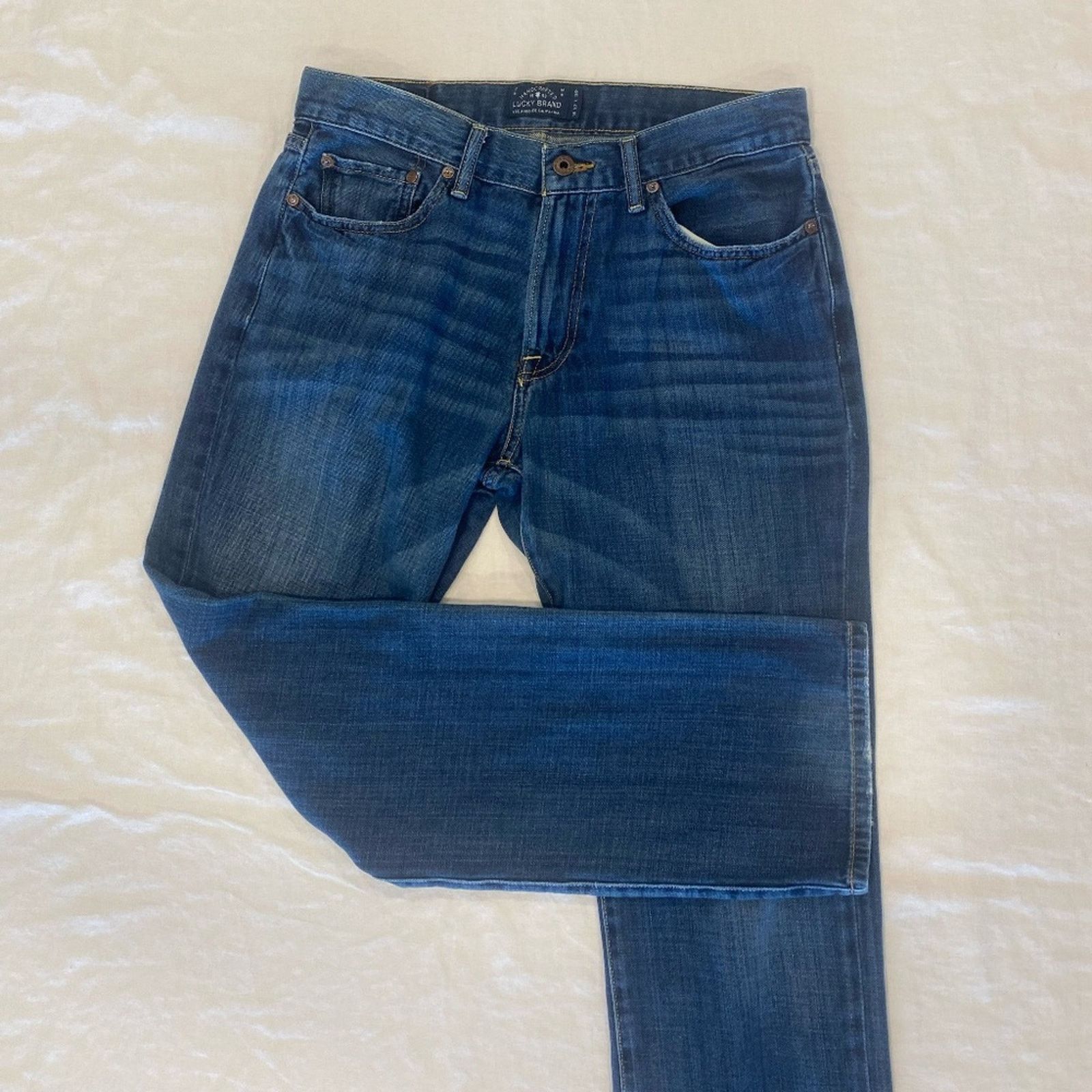 Lucky Brand Lucky Brand Men's 221 Original Straight Jeans - 32x30 Size US 32 / EU 48 - 2 Thumbnail