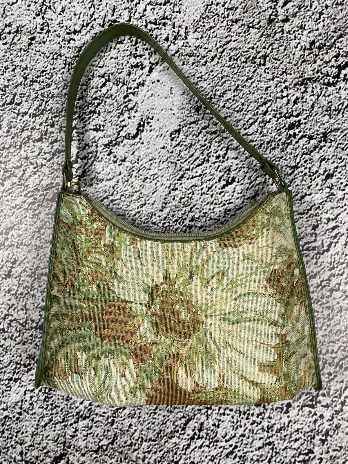 Vintage Vintage Y2K floral mini bag retro style streetwear Size ONE SIZE - 1 Thumbnail