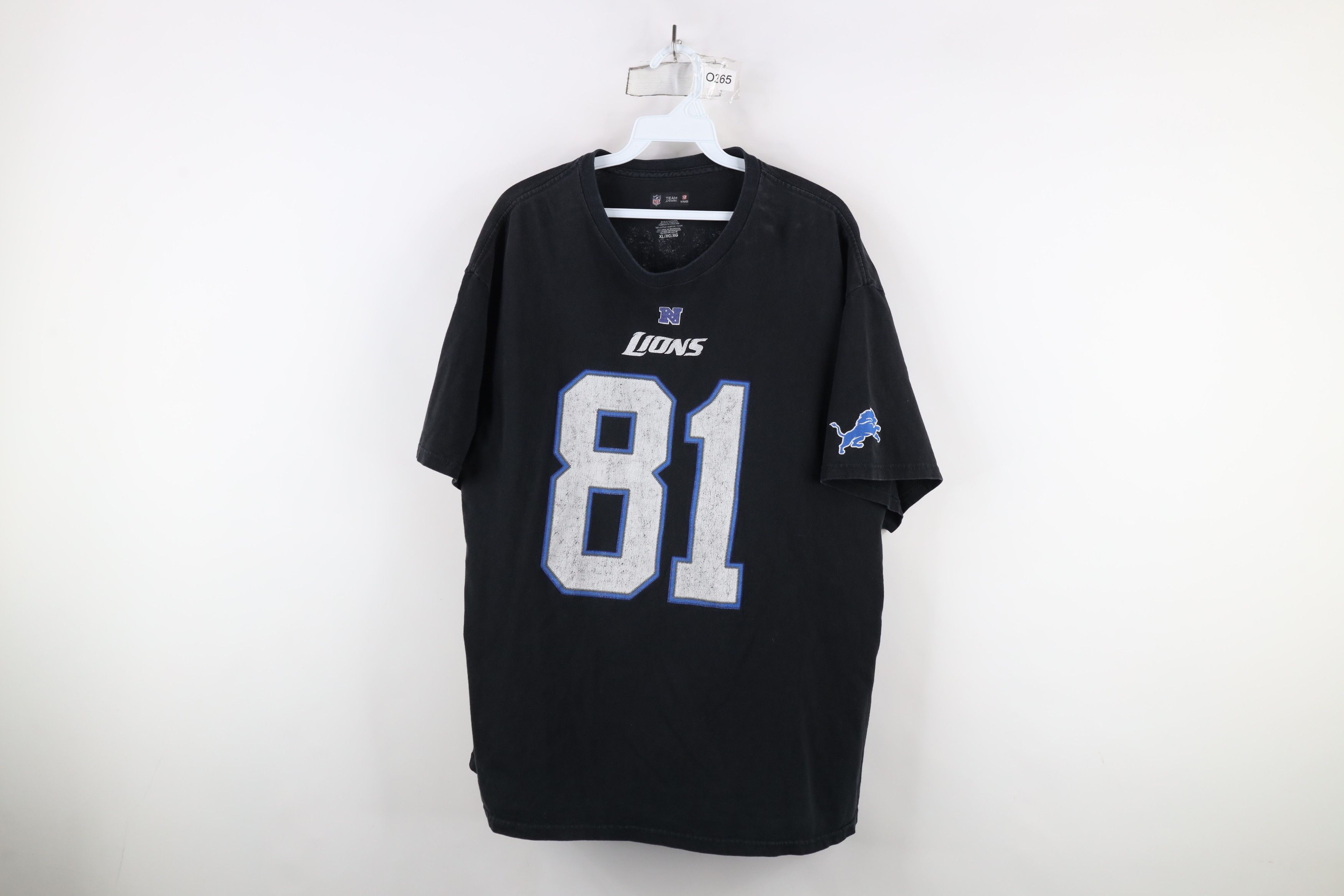 Vintage Vintage NFL Johnson Jr Detroit Lions Football Jersey T-Shirt Size US XL / EU 56 / 4 - 1 Thumbnail