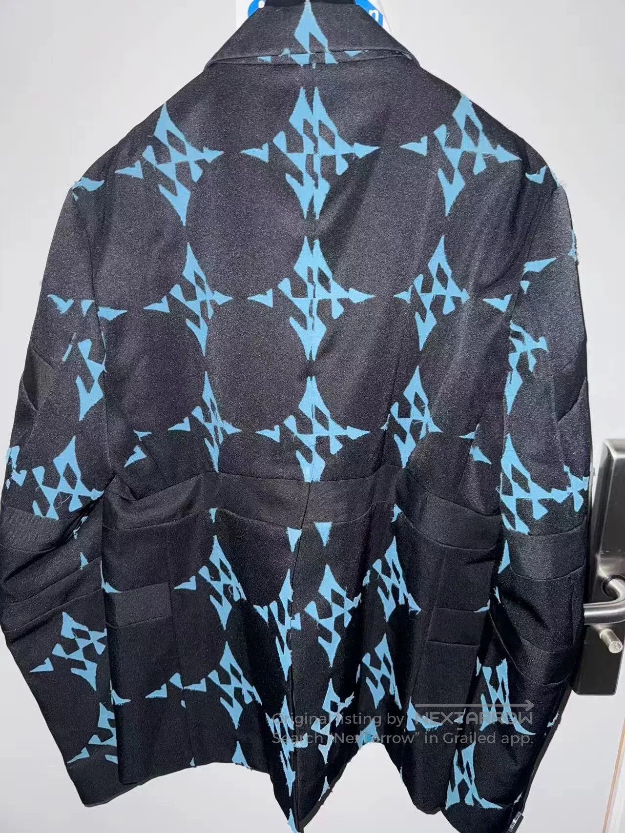 Kiko Kostadinov Kiko Kostadinov SS20 Blue Floral Blazer. Size US L / EU 52-54 / 3 - 2 Thumbnail