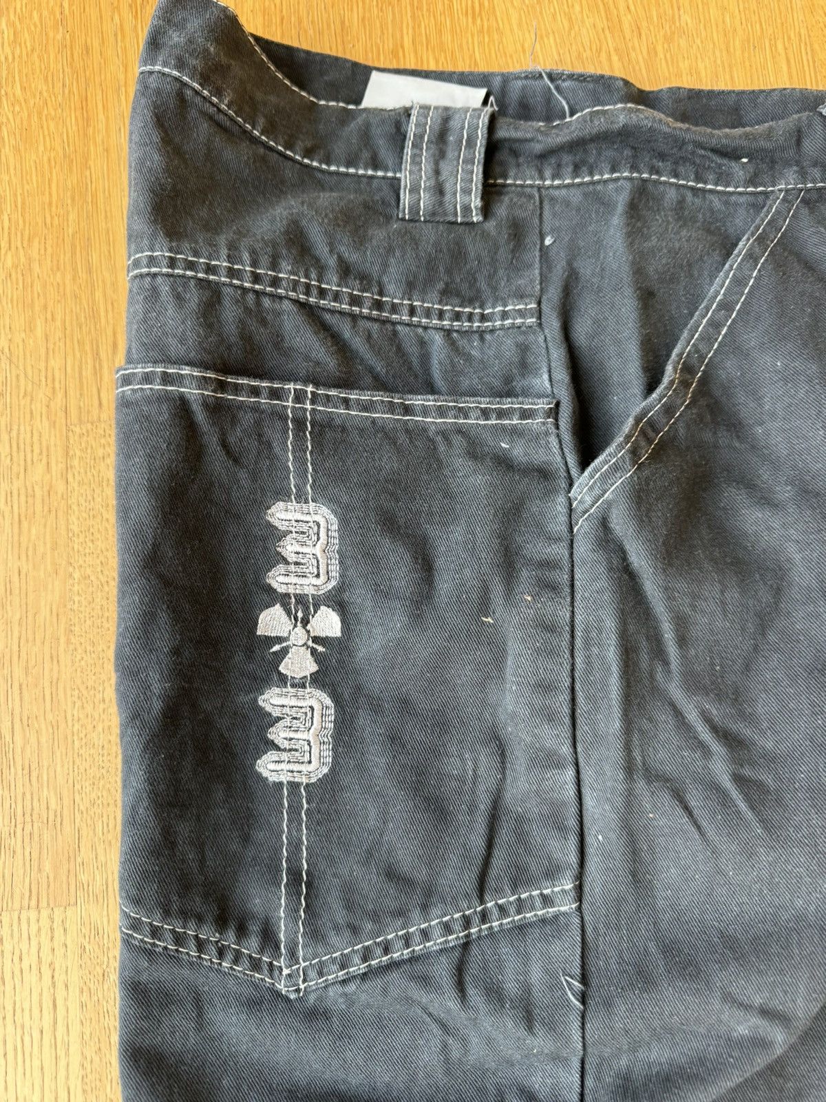 W&LT 90’s LONDON MADE 303 Culture Barrel Cut Pants Size US 32 / EU 48 - 6 Thumbnail