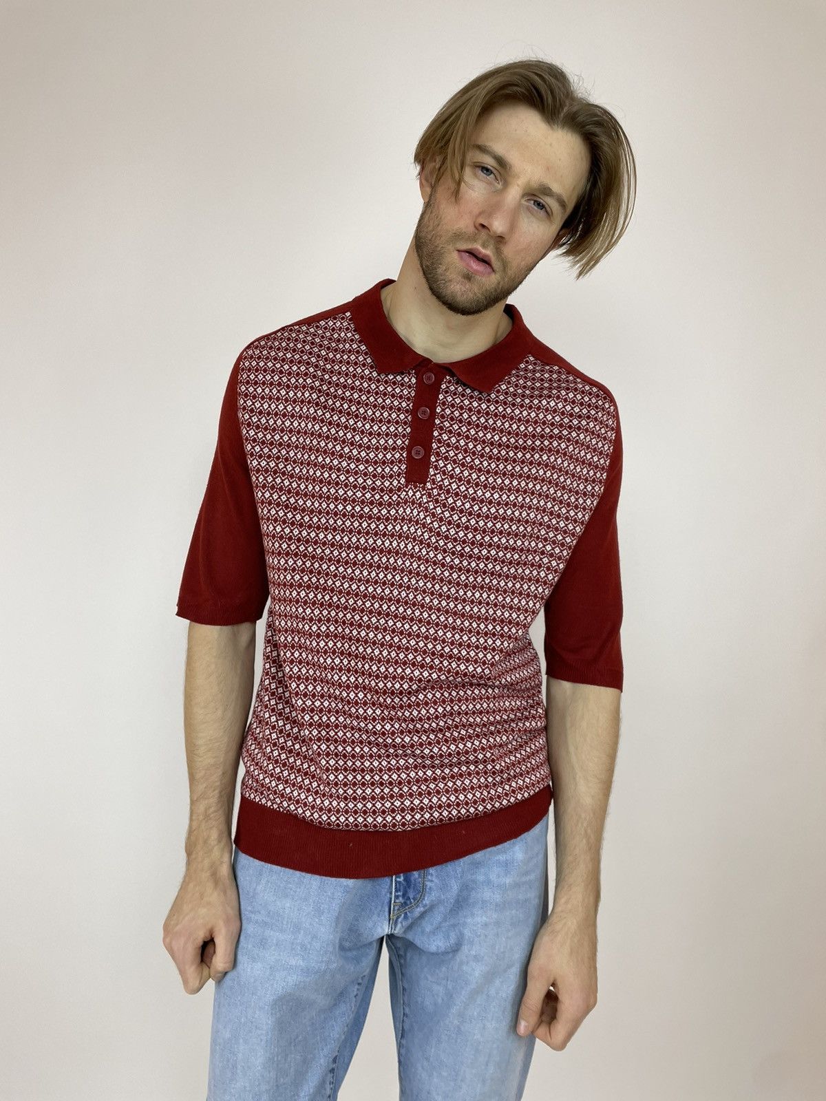 Pierre Cardin Pierre Cardin Paris Knit polo shirt Mens size 2XL Size US XXL / EU 58 / 5 - 1 Thumbnail