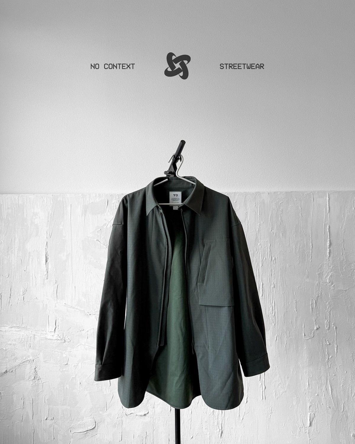 Adidas Adidas Y-3 by Yohji Yamamoto sage/khaki technical jacket Size US M / EU 48-50 / 2 - 1 Thumbnail