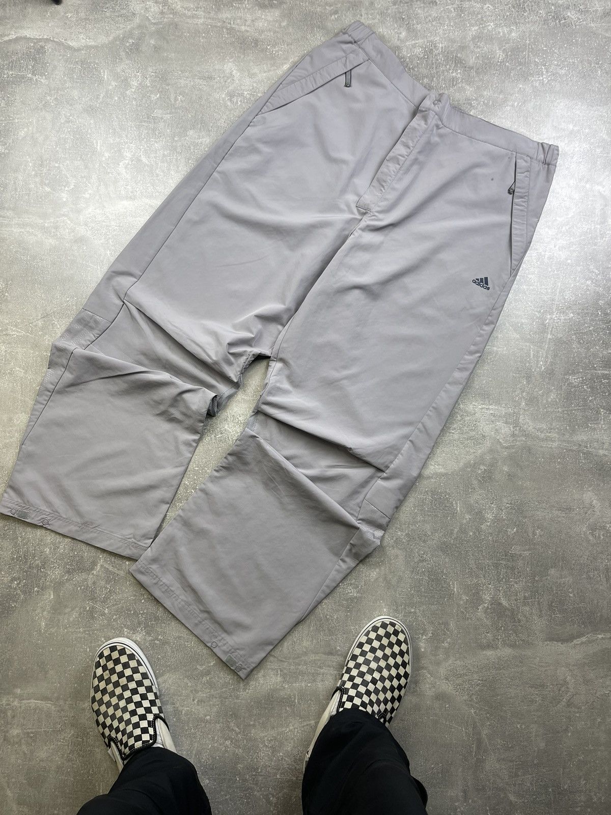 Adidas × Salomon Adidas Salomon 03/05 Vintage Baggy Parachute Nylon Pants Size US 38 / EU 54 - 1 Thumbnail