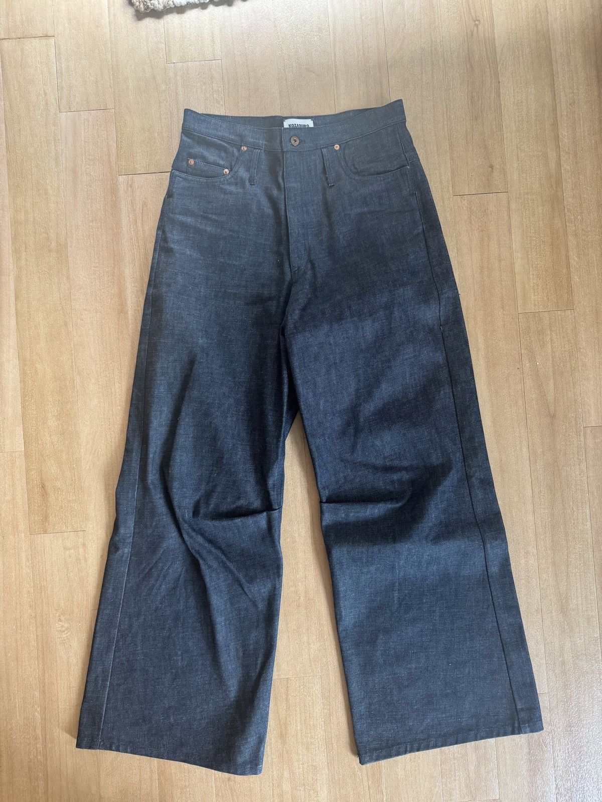 KOZABURO KOZABURO Extra Baggy denim jeans Size US 32 / EU 48 - 1 Thumbnail