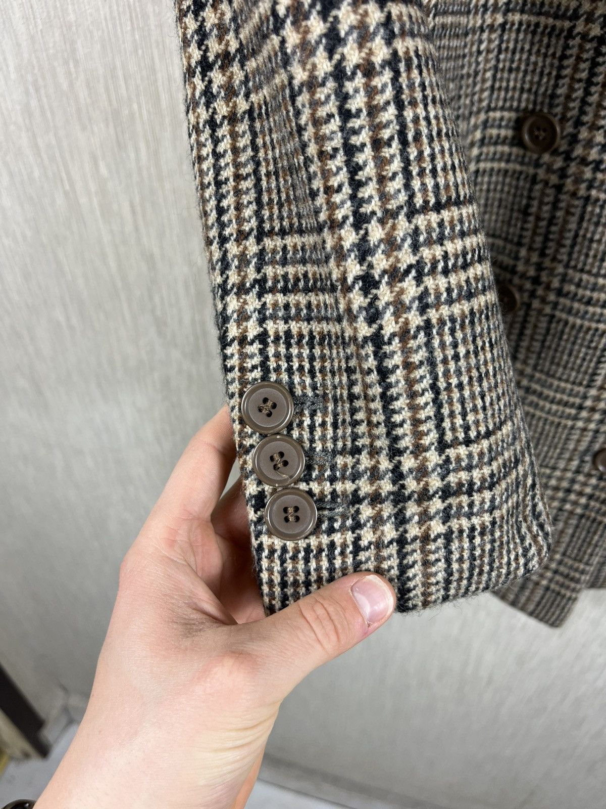 Designer × Escada × Vintage Vintage Escada by Margaretha Ley wool coat double-breasted Size ONE SIZE - 11 Thumbnail