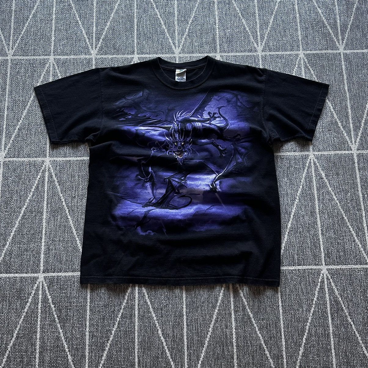 Vintage vintage dragon tee liquid blue 2002 Size US L / EU 52-54 / 3 - 1 Thumbnail