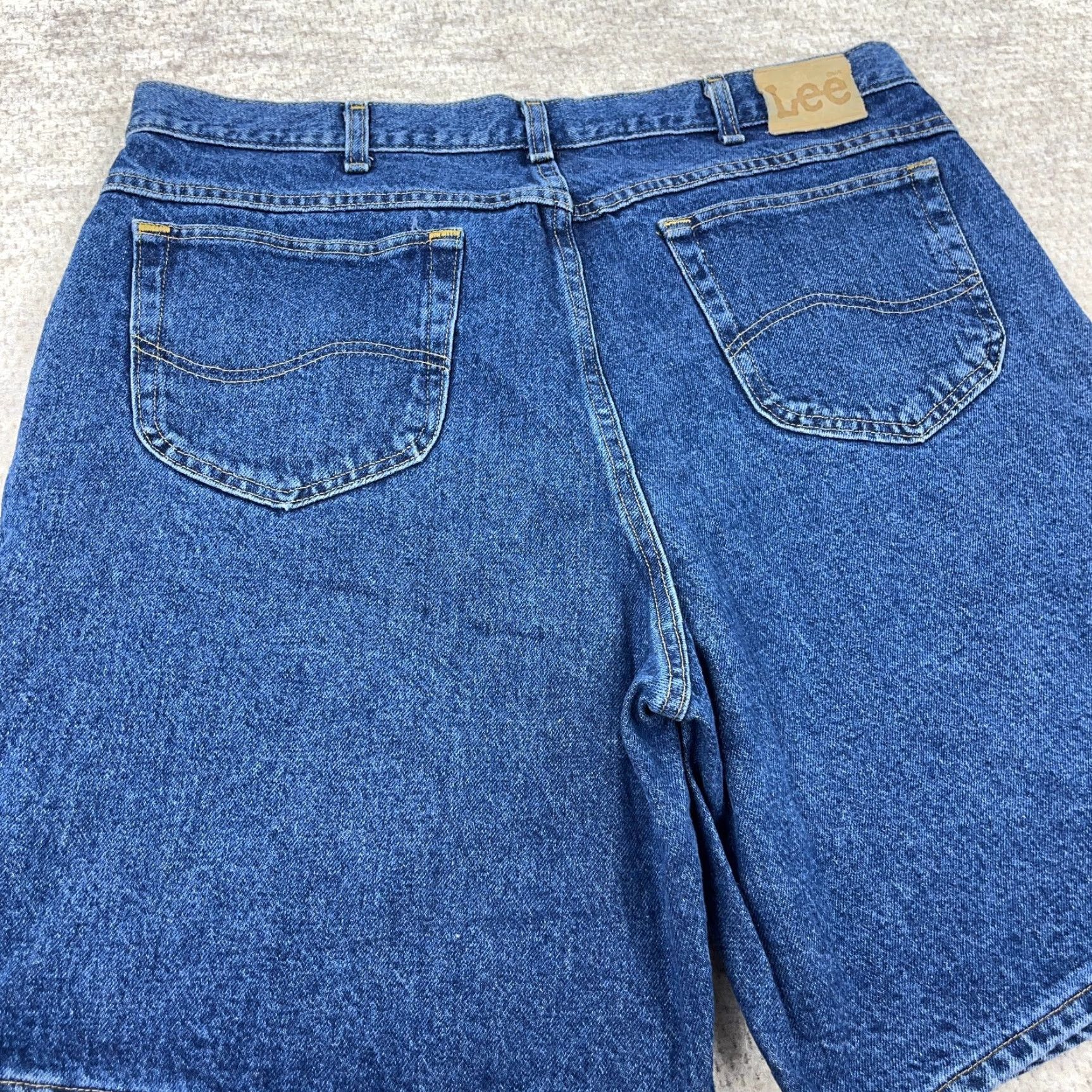 Lee VINTAGE Lee Shorts Mens 40 Denim Relaxed 5-Pocket Blue 90s Jeans Size US 40 / EU 56 - 7 Thumbnail
