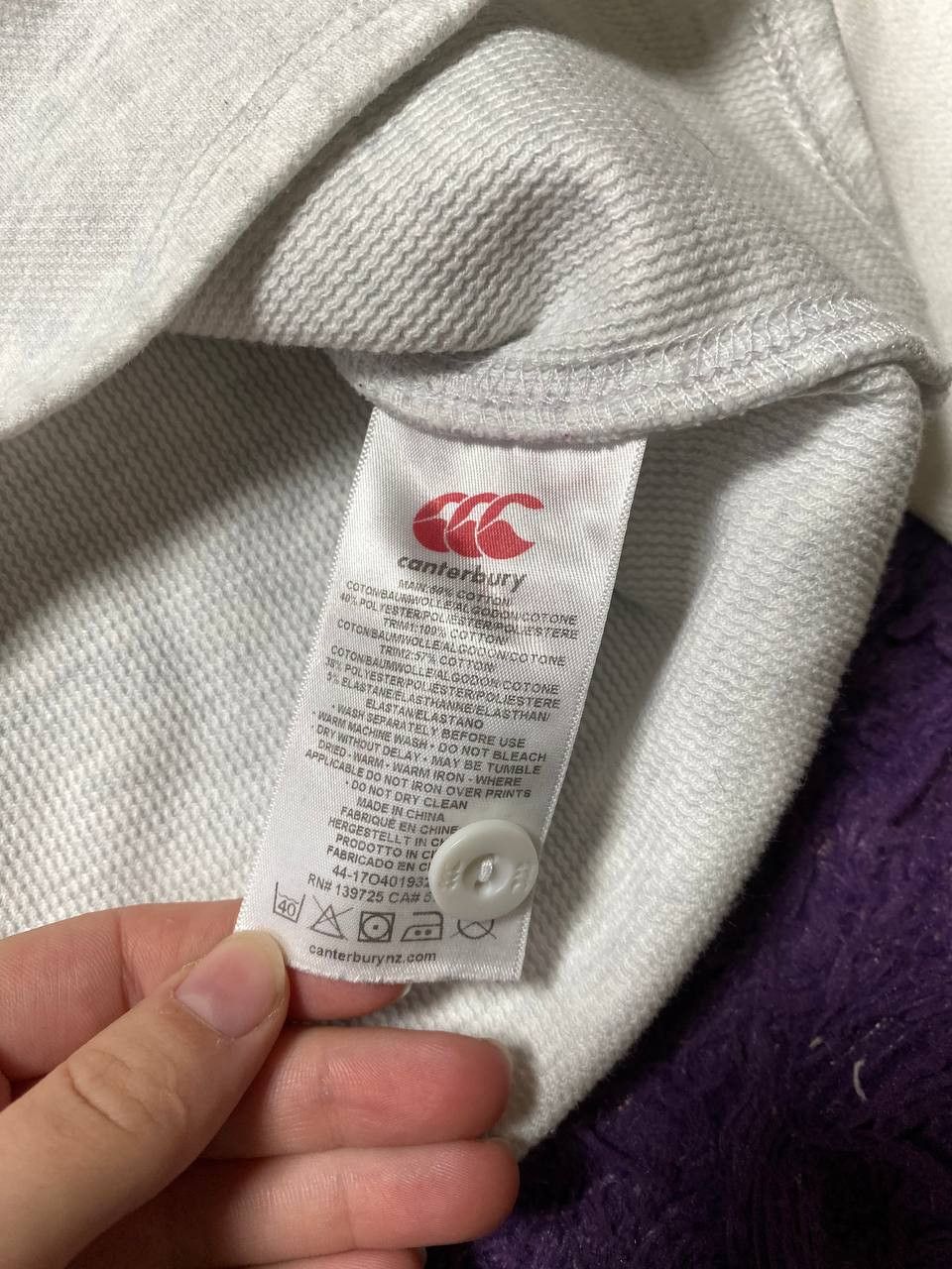 Canterbury of New Zealand England Rugby Union Long Sleeve Shirt Canterbury Size US L / EU 52-54 / 3 - 4 Thumbnail