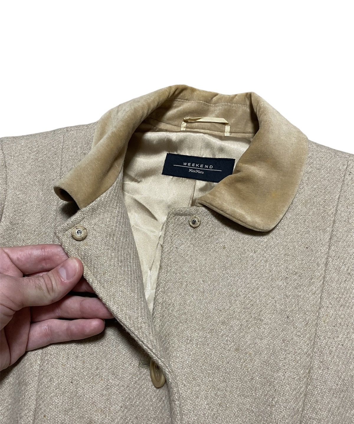Max Mara × Vintage Blazer Max Mara vintage Size S / US 4 / IT 40 - 4 Thumbnail