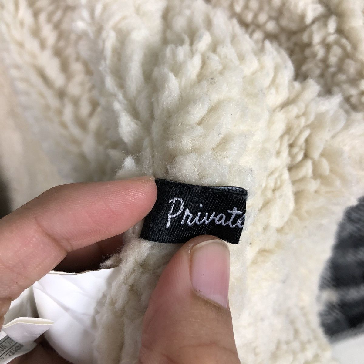 Flannel 📌Vintage Flannel Jacket Blanket Sherpa Private Pause Tartan Size US M / EU 48-50 / 2 - 18 Thumbnail