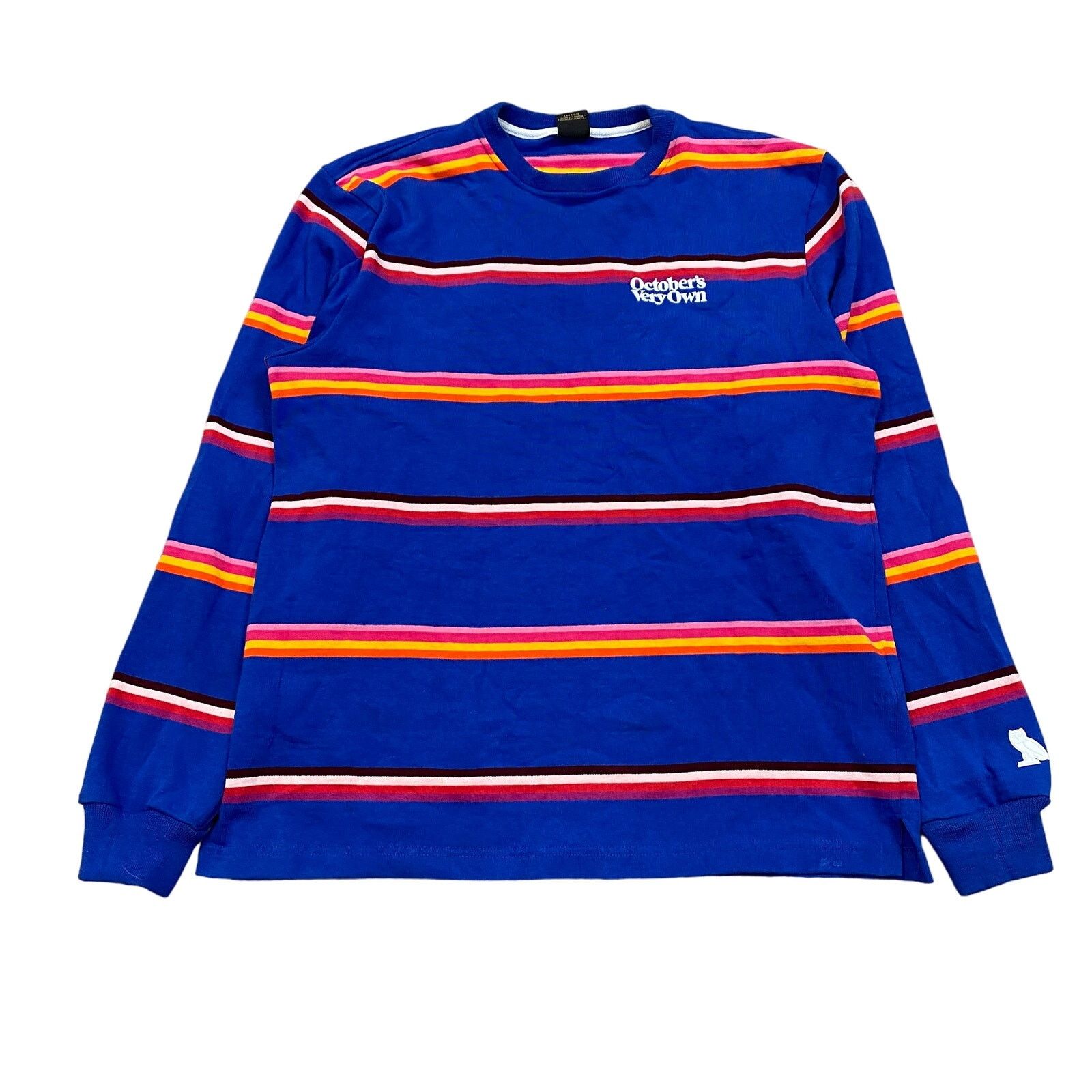 Drake × October's Very Own October's Very Own OVO Striped Sweatshirt Pullover Men's XL Size US XL / EU 56 / 4 - 1 Thumbnail