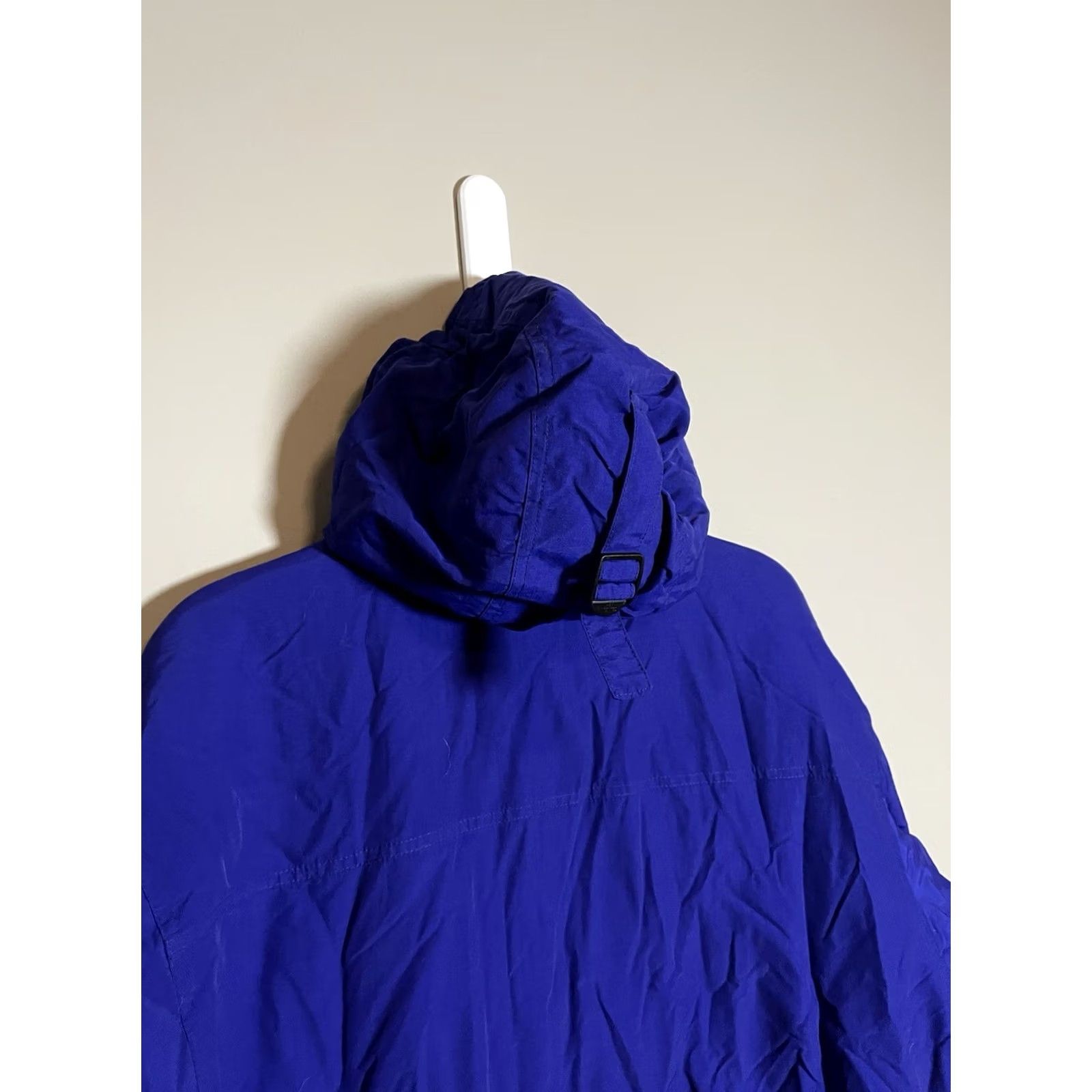 Eddie Bauer VINTAGE Eddie Bauer Coat Hooded Zip Up Insulated Nylon Blue Women’s L Windbreaker Mid-Length Pockets Full Zip B509 Size L / US 10 / IT 46 - 6 Thumbnail